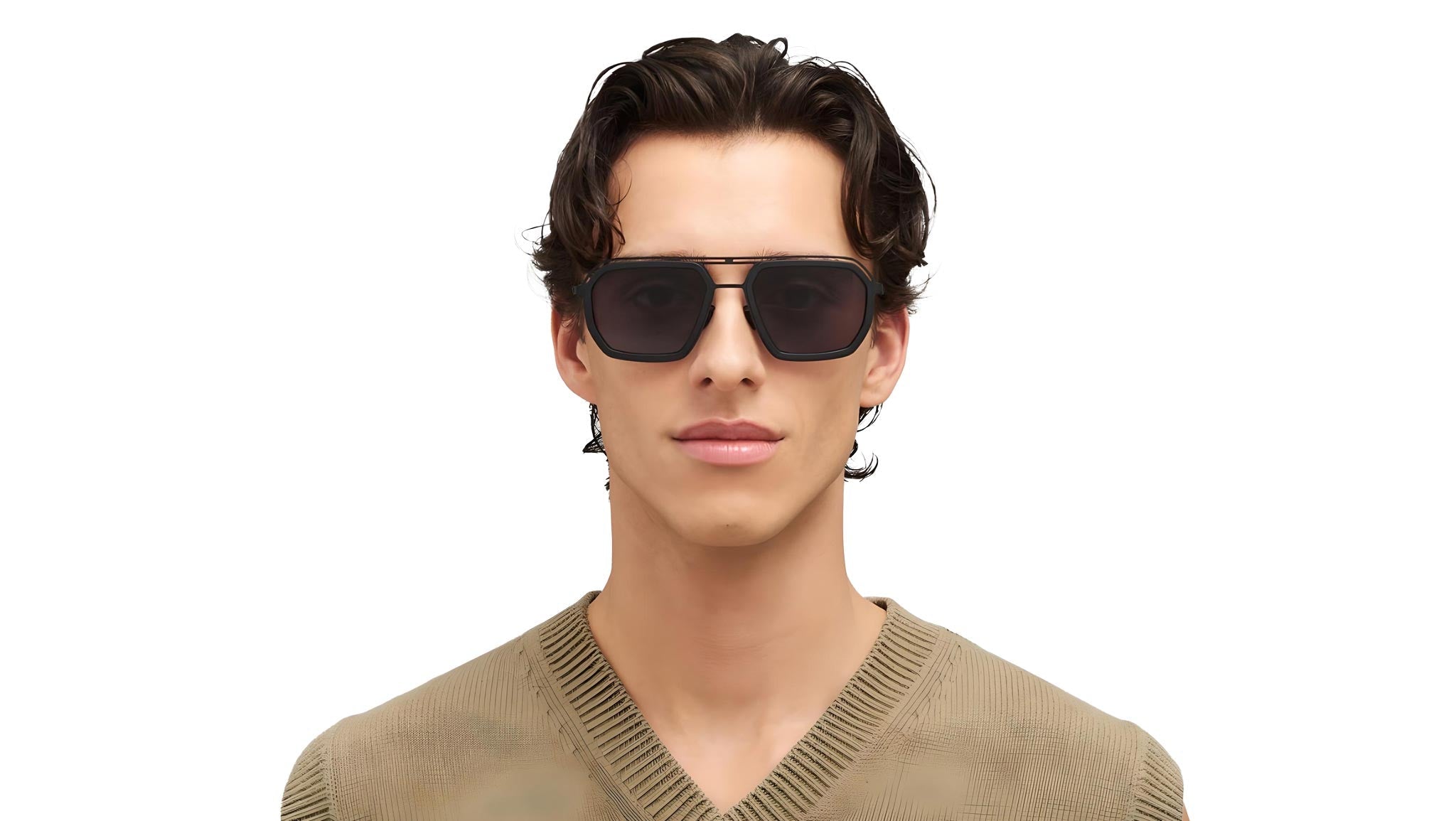 Occhiali da sole MYKITA MOJAVE Pitch black black