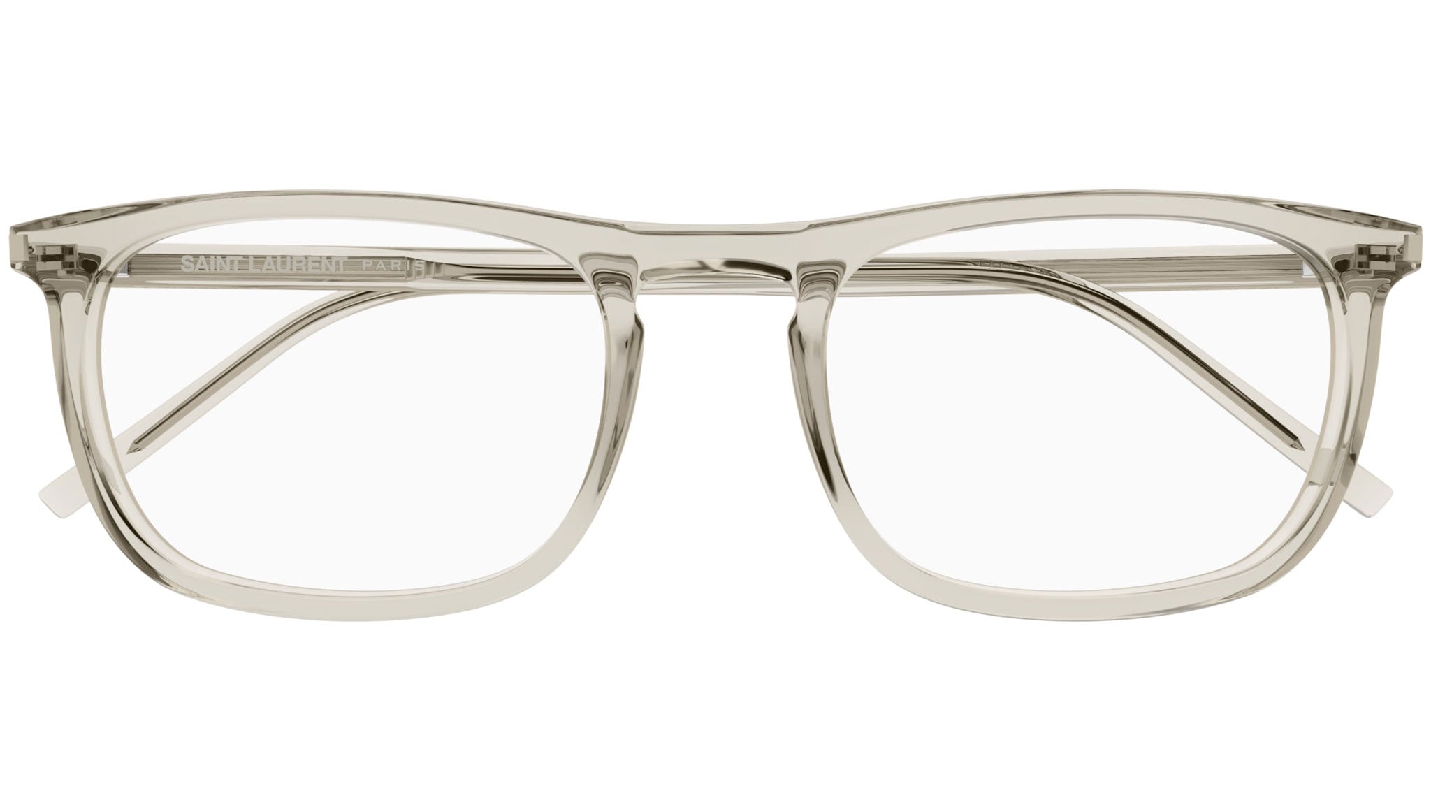 Occhiali da vista SAINT LAURENT SL670 Shiny transparent beige