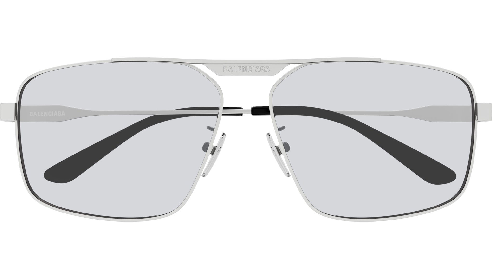 Occhiali da sole BALENCIAGA BB0418SK Matte silver