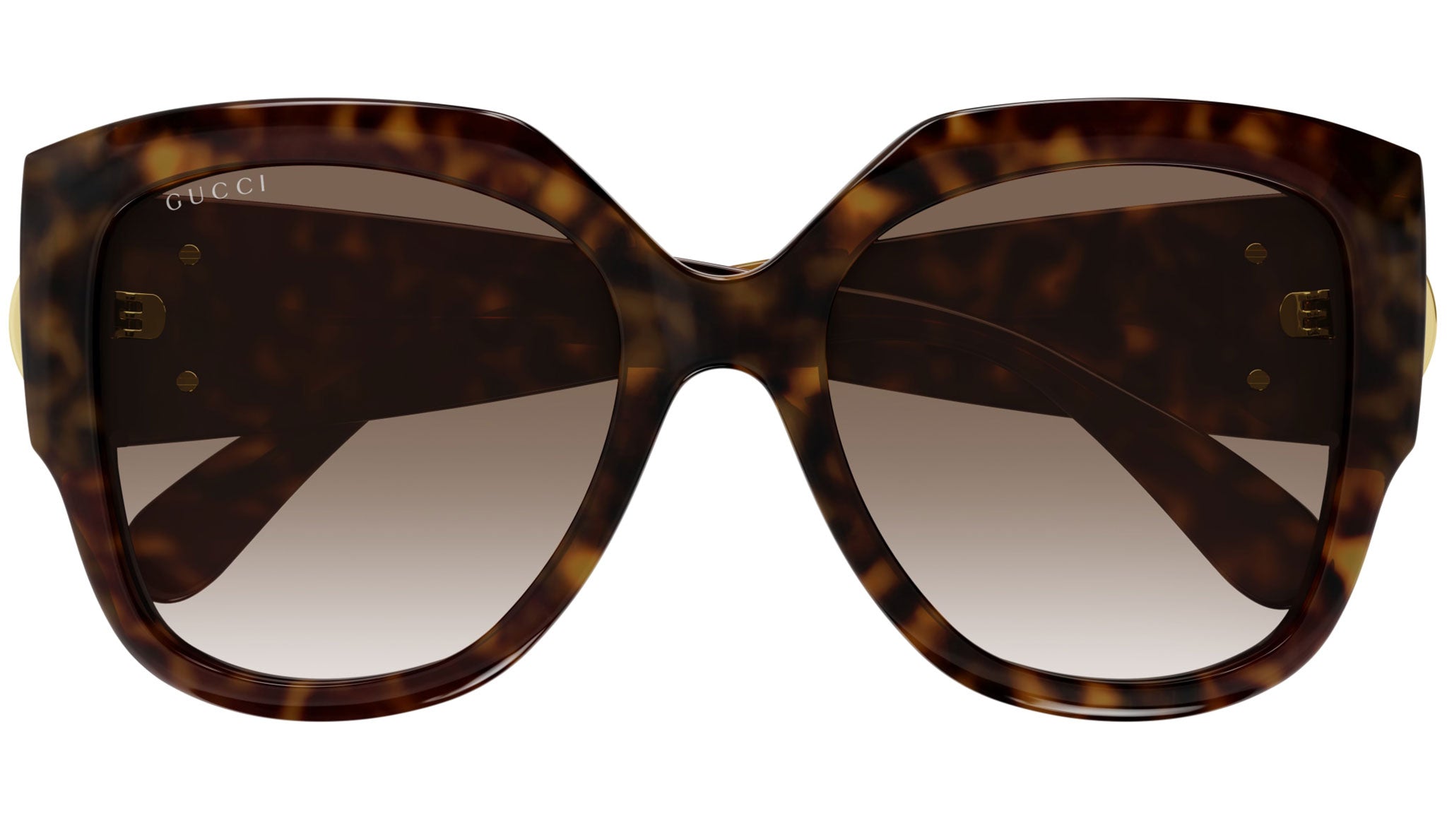 Occhiali da sole GUCCI GG1407S Shiny dark havana