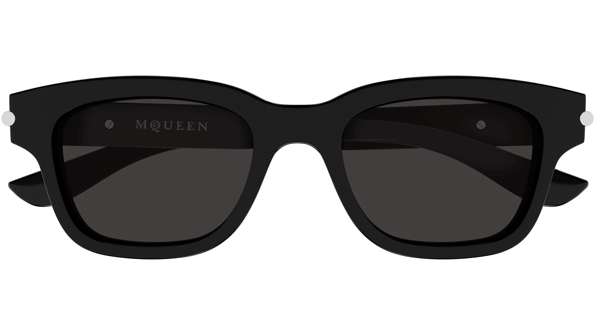 Occhiali da sole ALEXANDER MCQUEEN AM0497S Shiny solid black