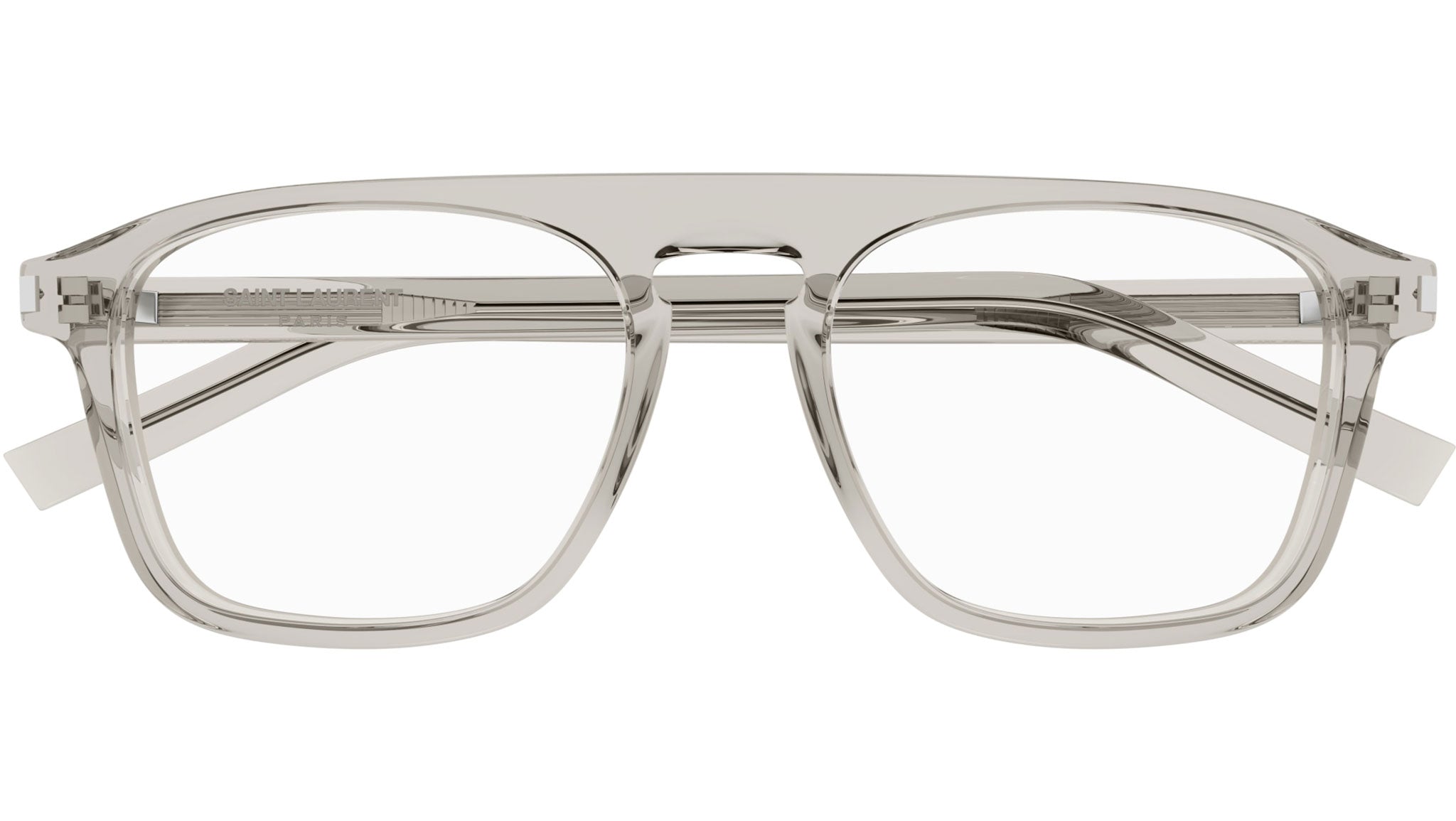 Occhiali da vista SAINT LAURENT SL157 Shiny transparent beige