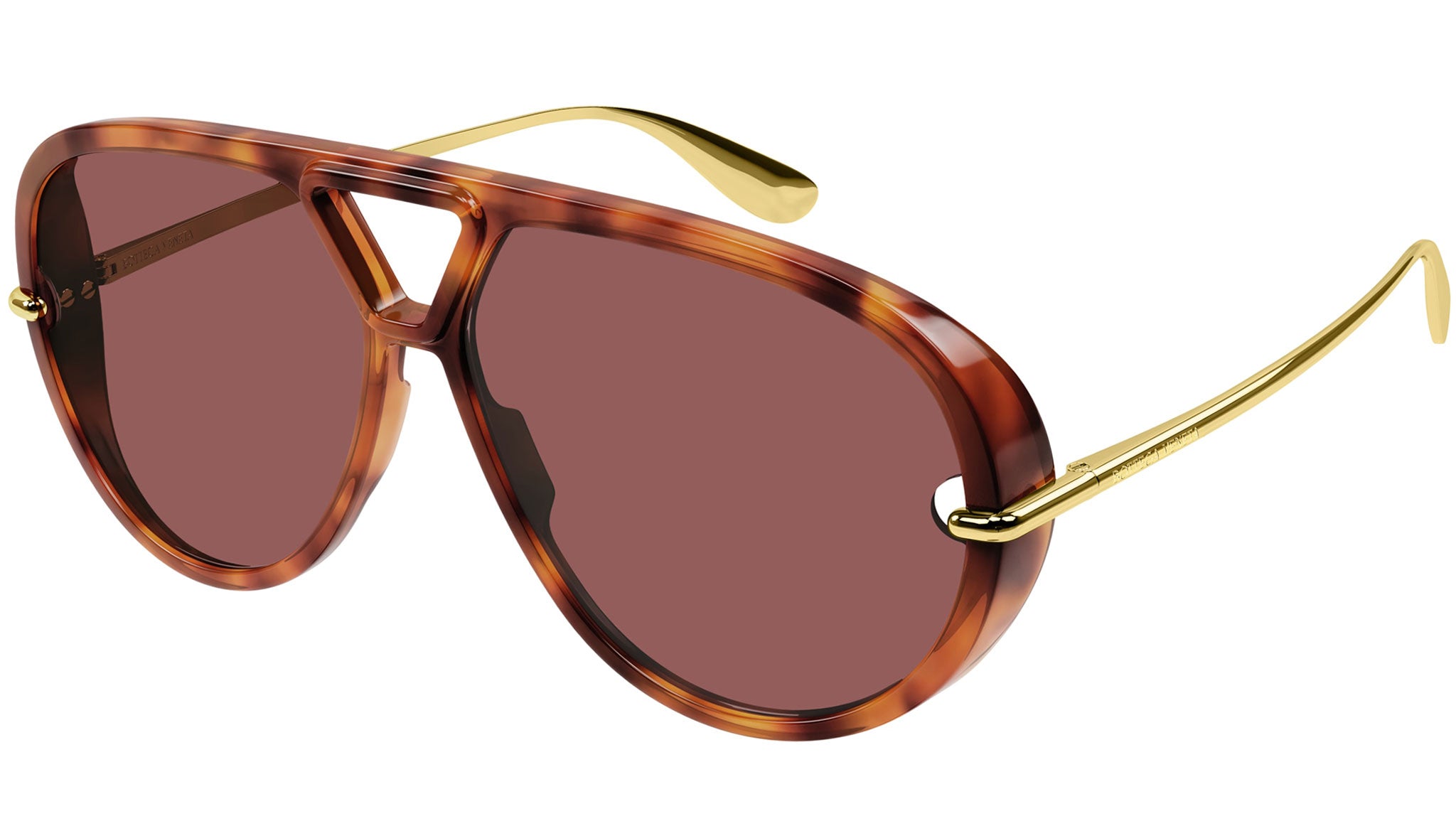 Occhiali da sole BOTTEGA VENETA BV1274S Shiny blond vintage havana