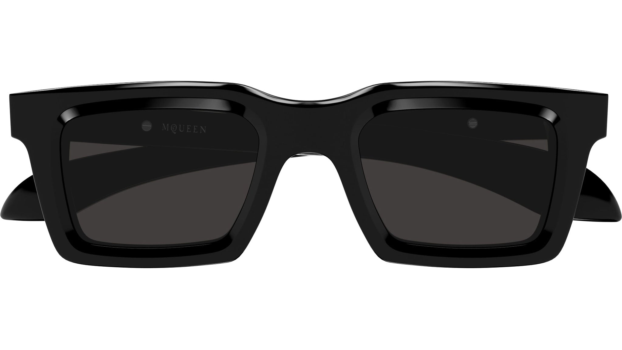 Occhiali da sole ALEXANDER MCQUEEN AM0506S Shiny solid black