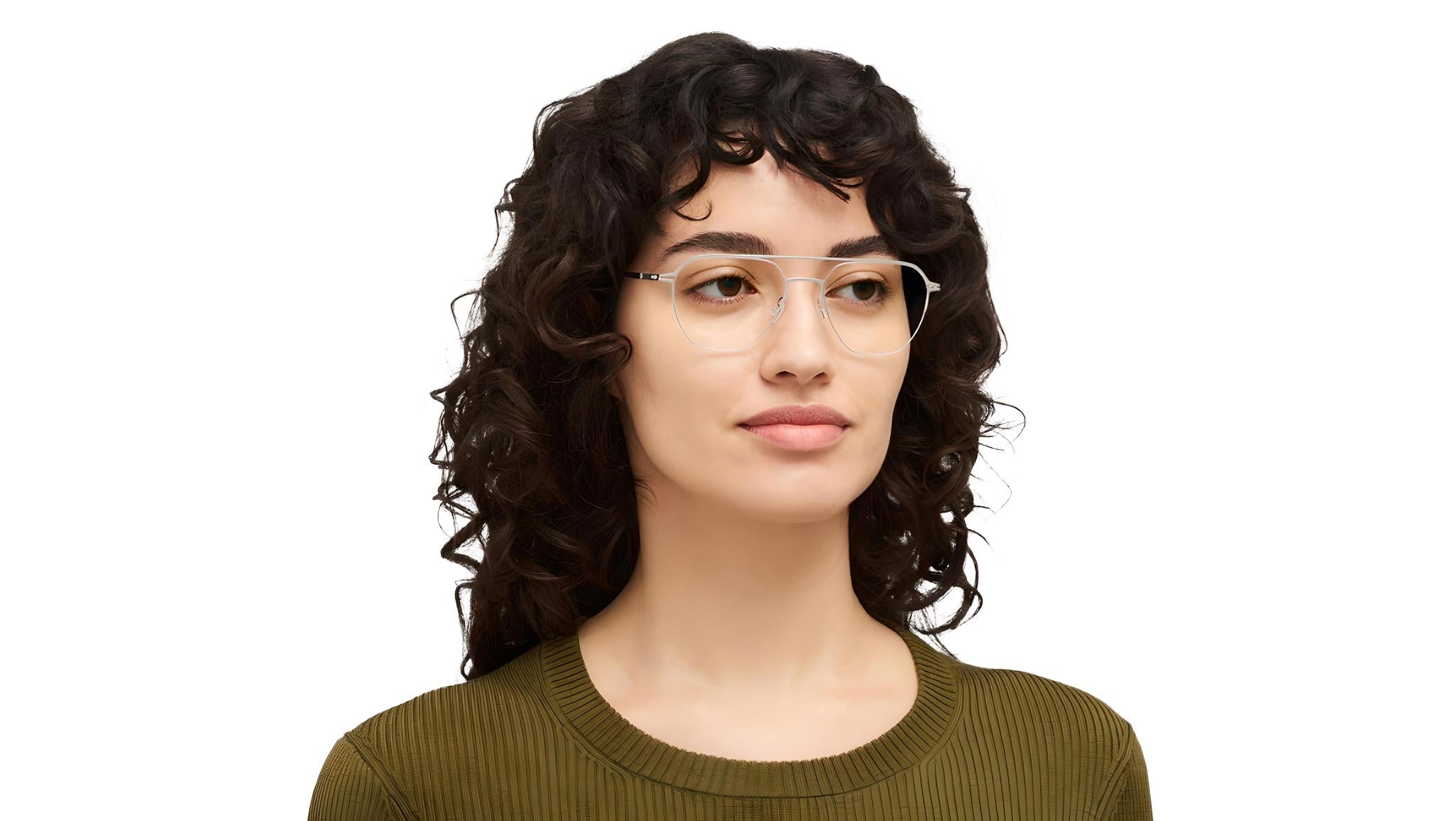 Occhiali da vista MYKITA IMBA Shiny silver
