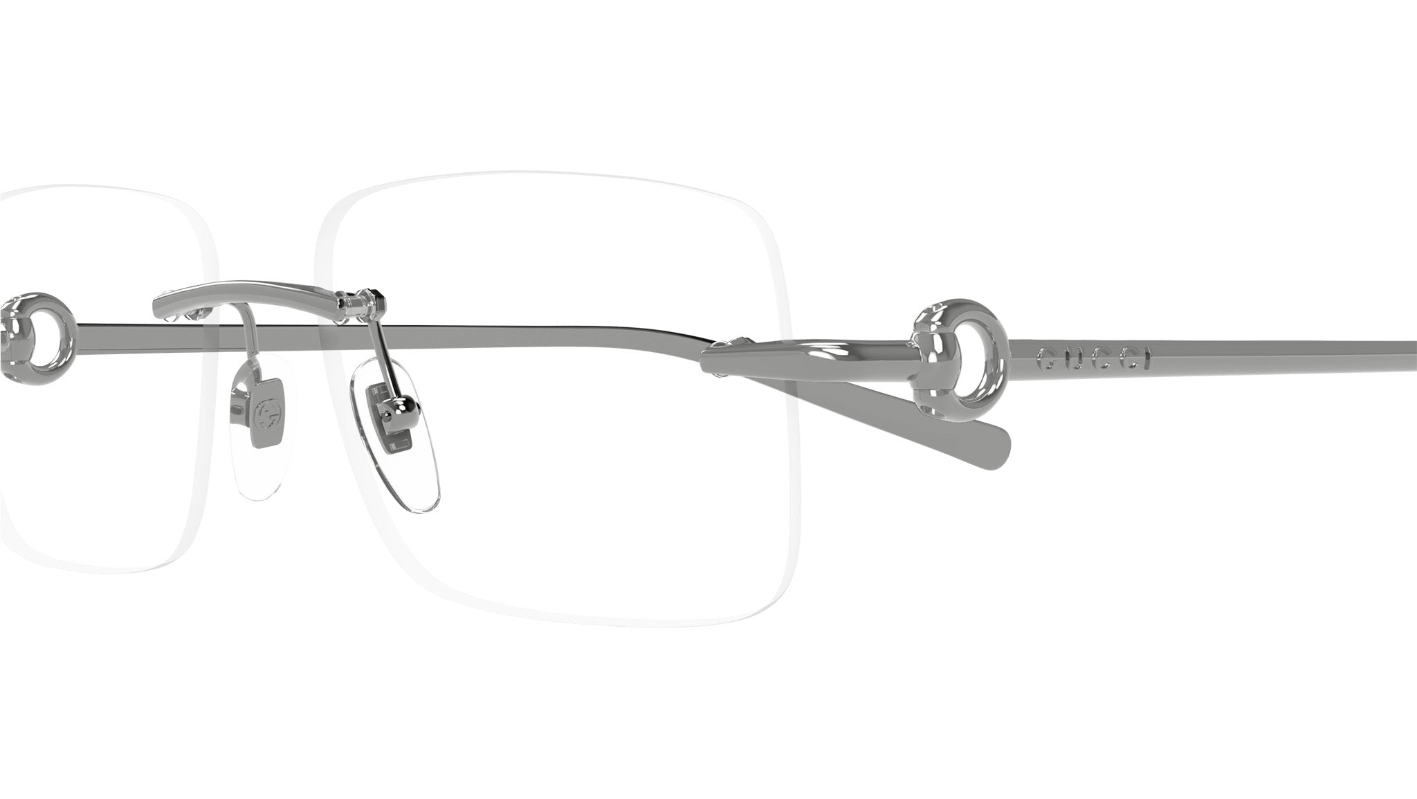 Occhiali da vista GUCCI GG1703O Shiny ruthenium