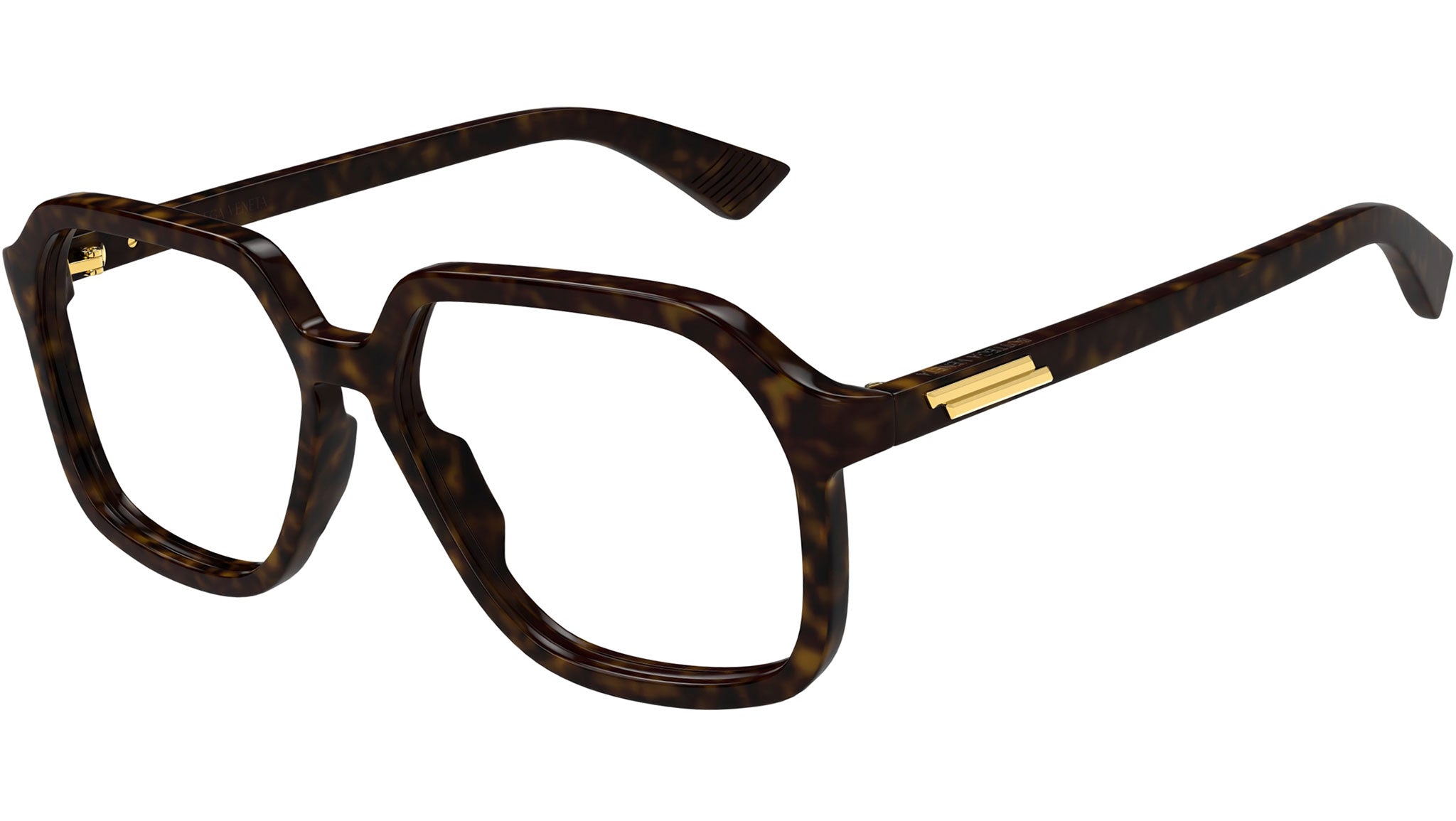 Occhiali da vista BOTTEGA VENETA BV1329O Shiny dark havana