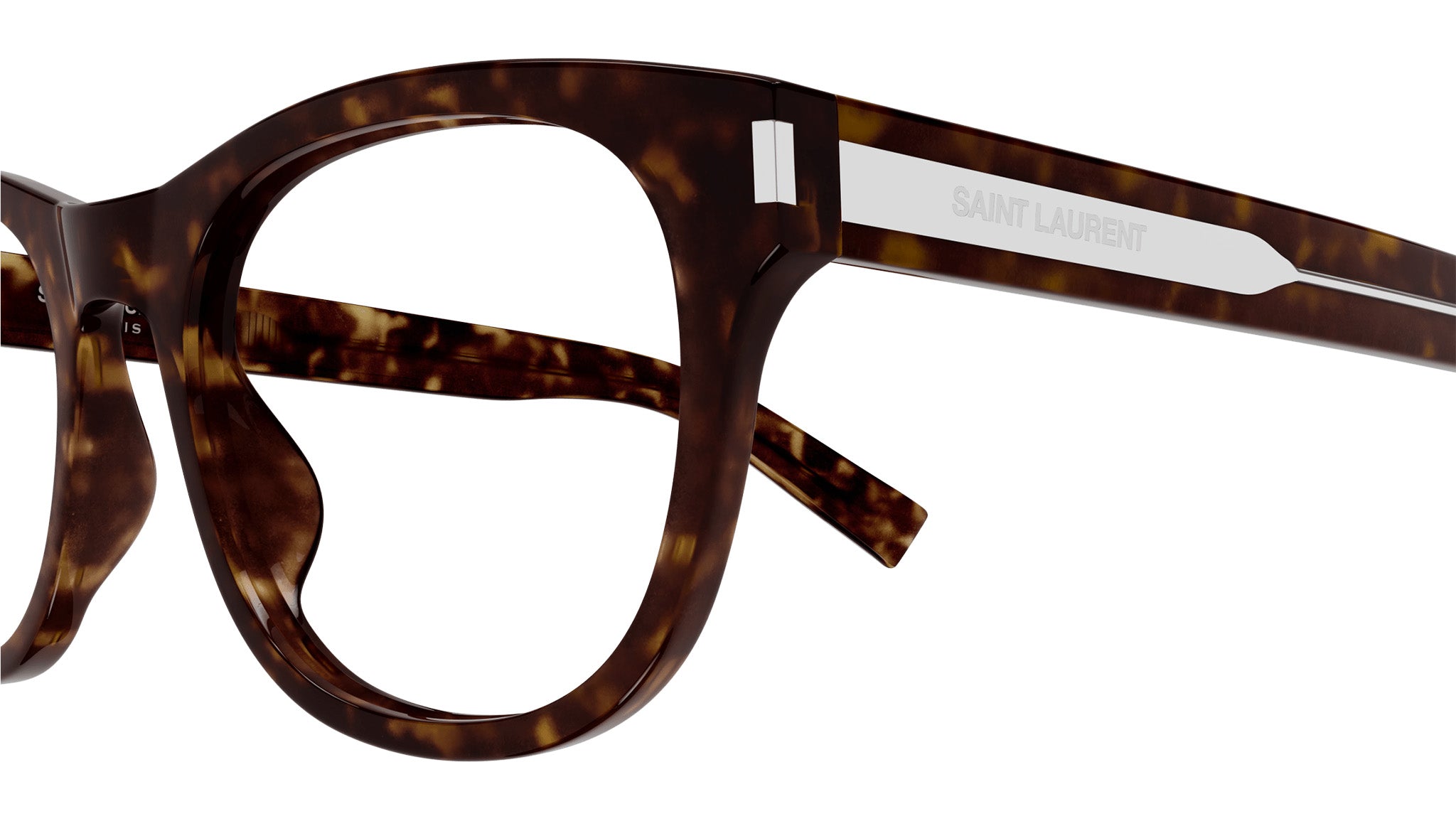 Occhiali da vista SAINT LAURENT SL663 Shiny dark havana