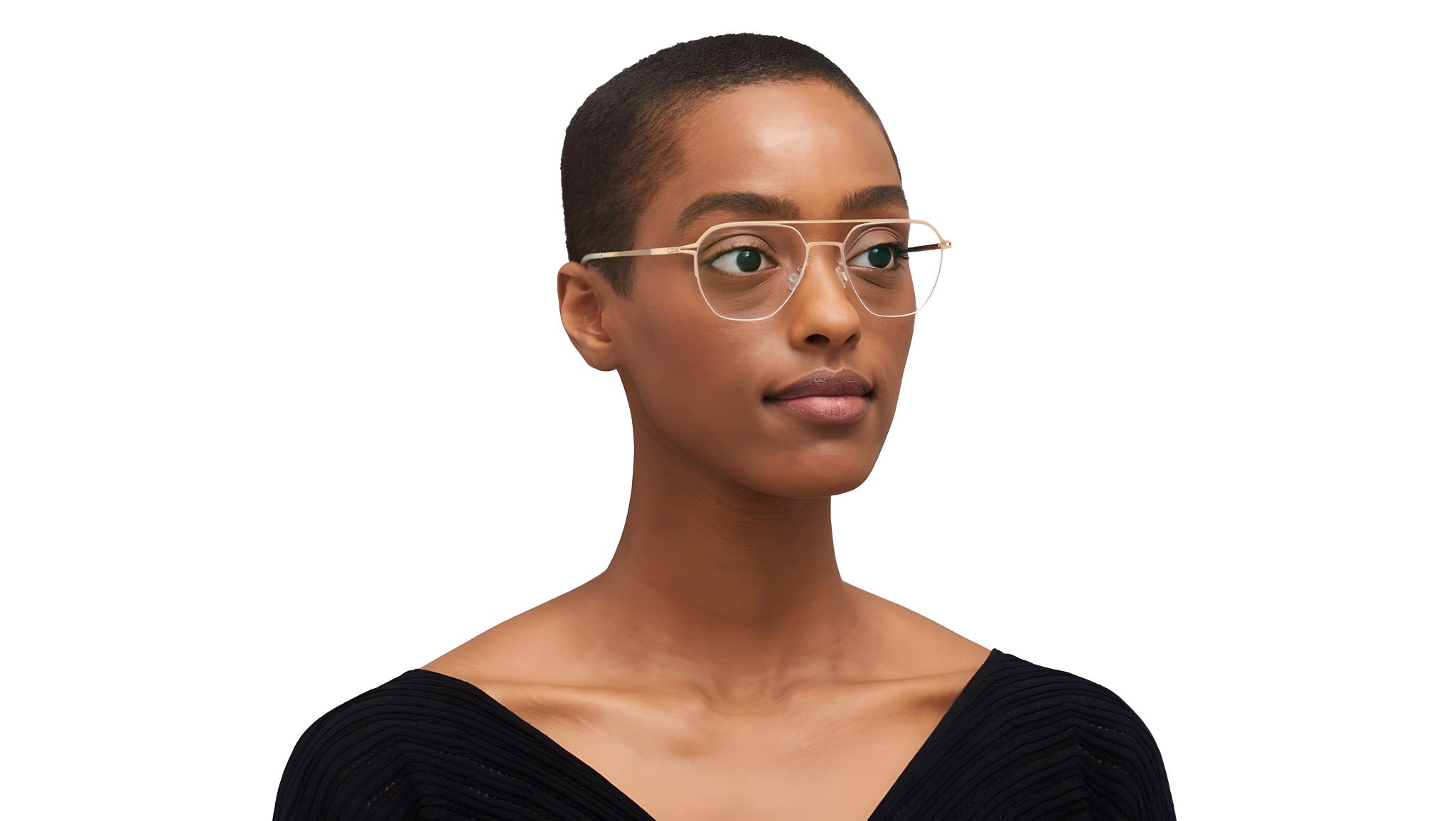 Occhiali da vista MYKITA IMBA Champagne gold