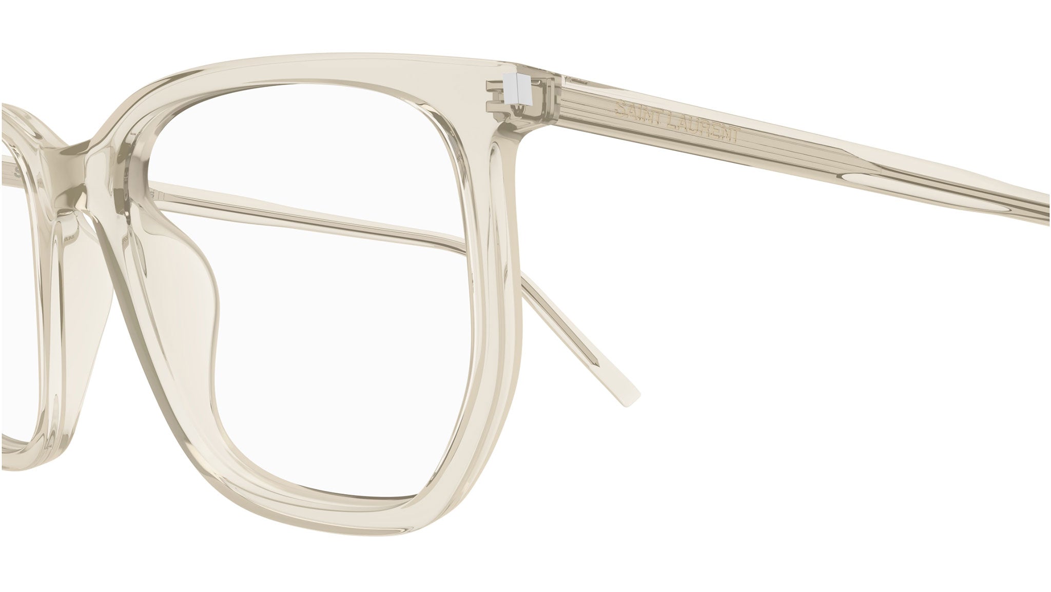 Occhiali da vista SAINT LAURENT SL802 Shiny transparent cream