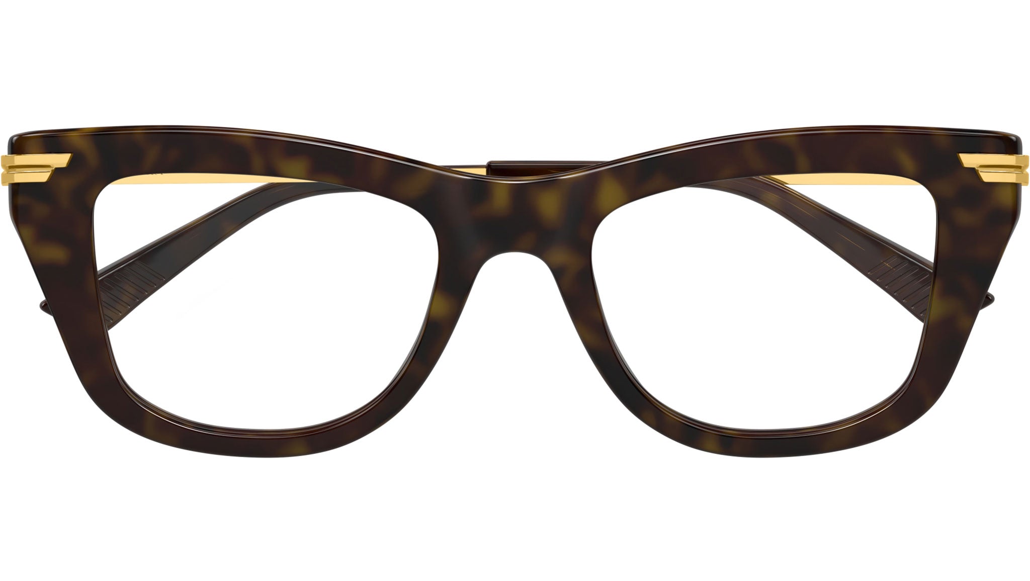 Occhiali da vista BOTTEGA VENETA BV1370O Shiny dark havana