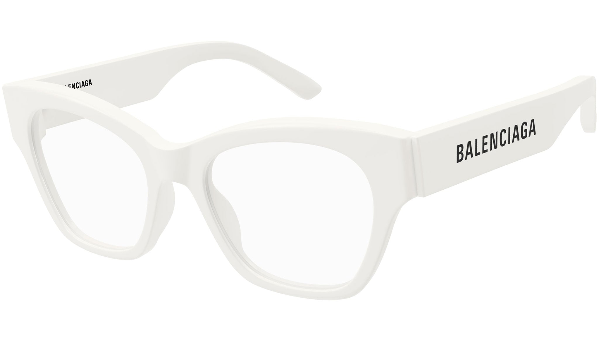 Occhiali da vista BALENCIAGA BB0263O Shiny solid ivory