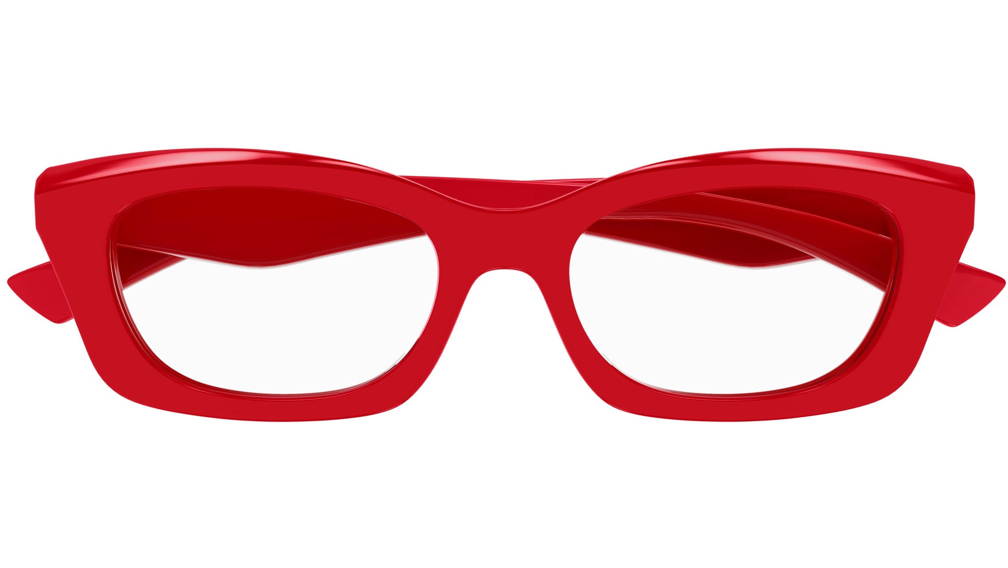 Occhiali da vista ALEXANDER MCQUEEN AM0474O Shiny solid red