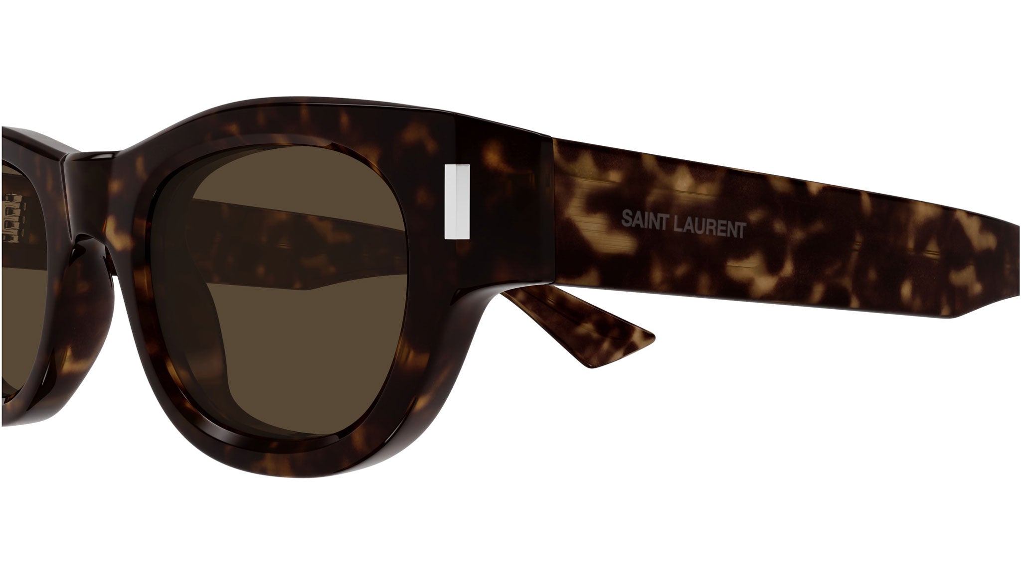 Occhiali da sole SAINT LAURENT SL761 Shiny dark havana