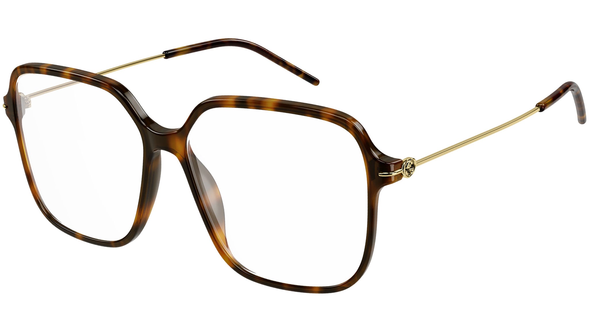 Occhiali da vista GUCCI GG1271O Shiny dark havana