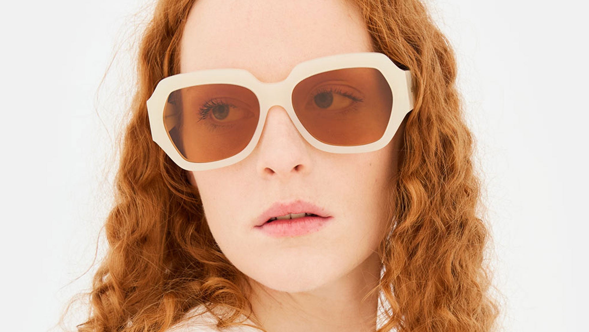 Occhiali da sole RETROSUPERFUTURE Nala Cream