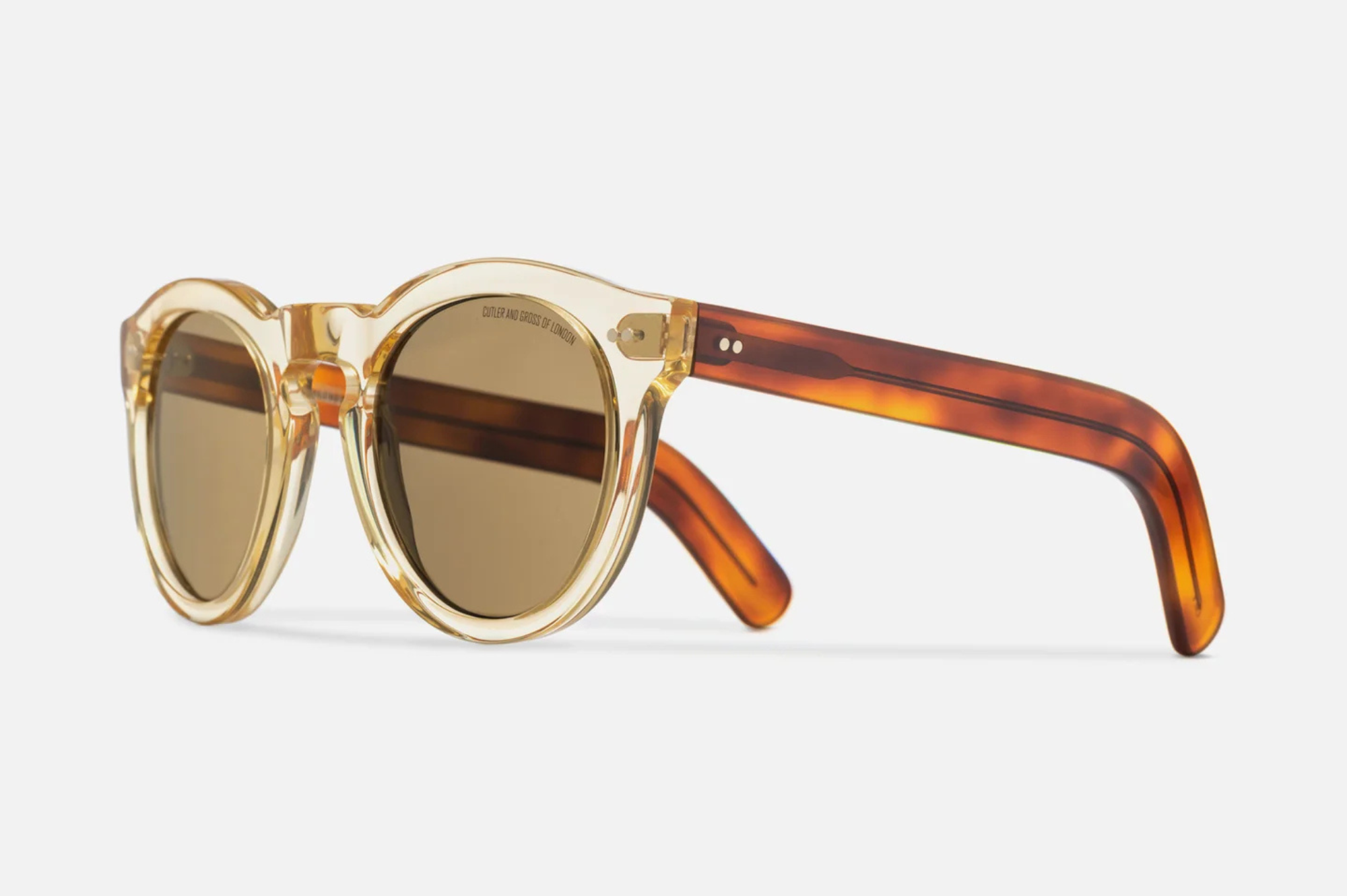 Occhiali da sole Cutler And Gross 0734 Crystal Dark Yellow