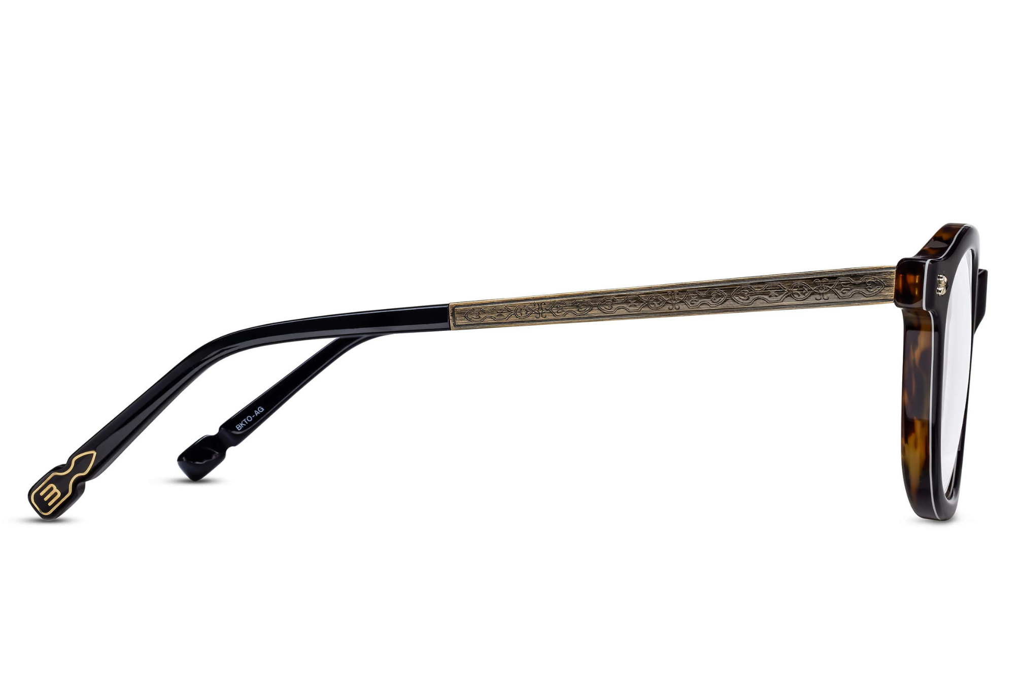 Occhiali da vista MATSUDA M2068 BLACK - MATTE RUTHENIUM