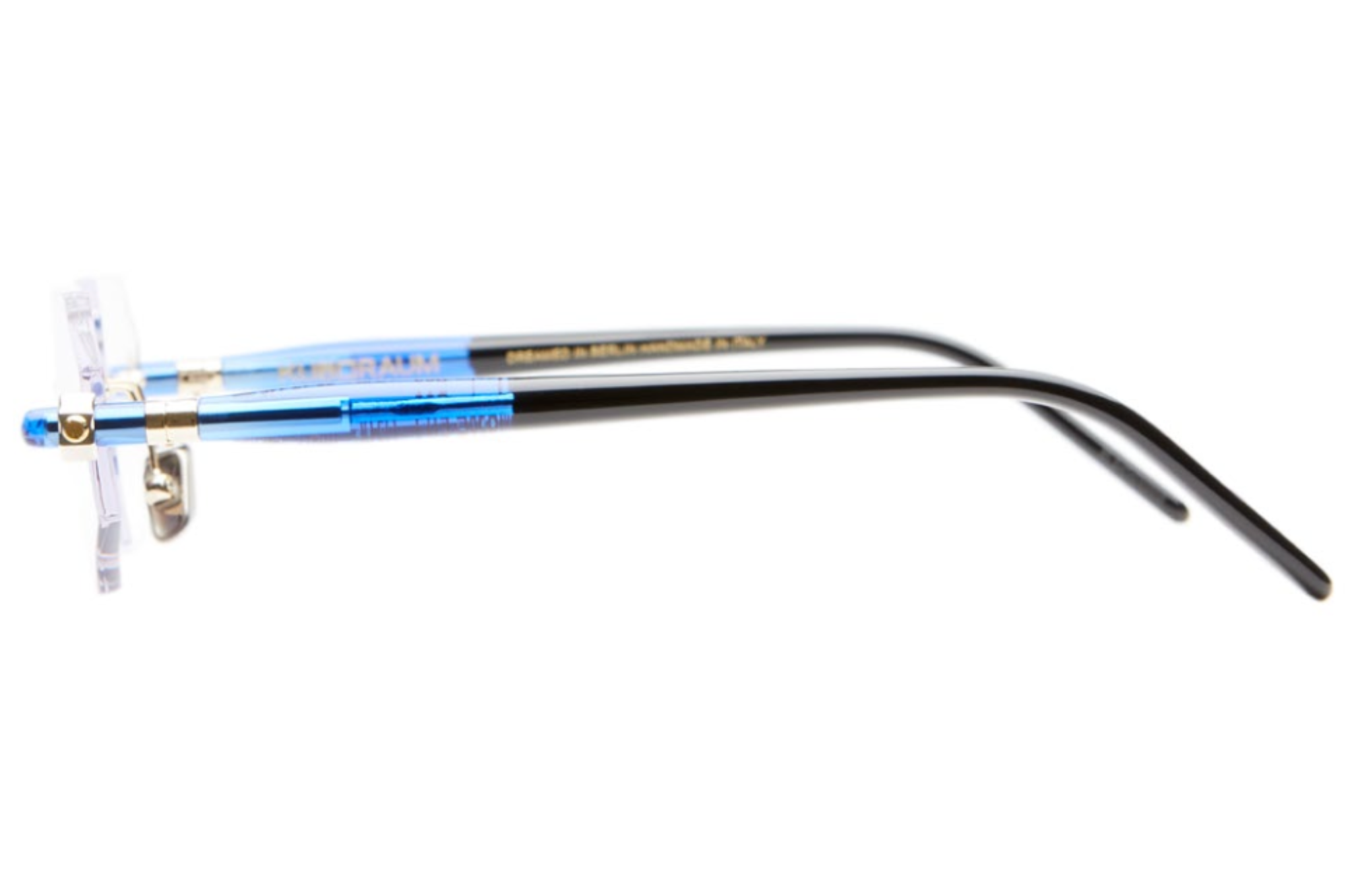 Occhiali da vista KUBORAUM P63 Light Gold Blue