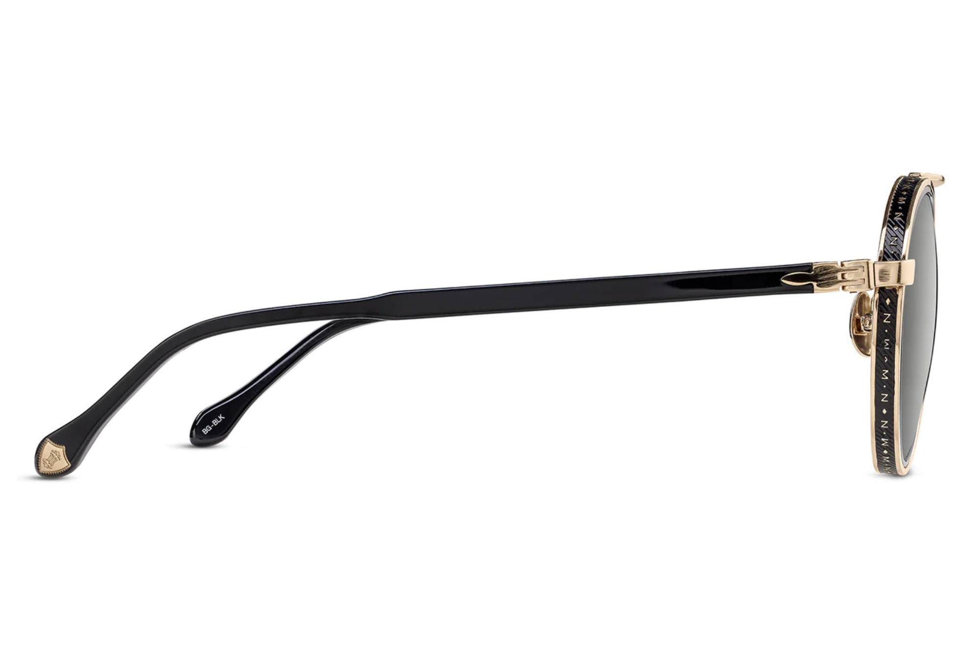 Occhiali da sole MATSUDA M3156 BRUSHED GOLD BLACK