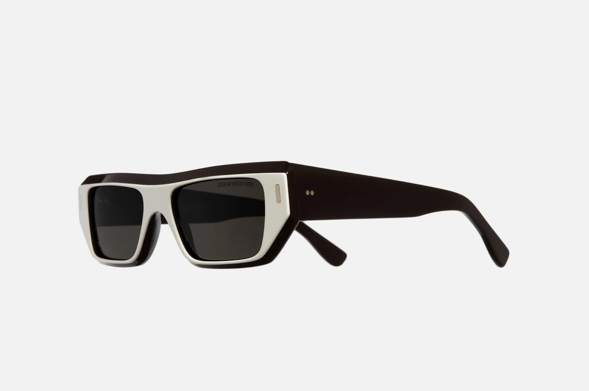 Occhiali da sole Cutler And Gross 1367 White on Matt Black