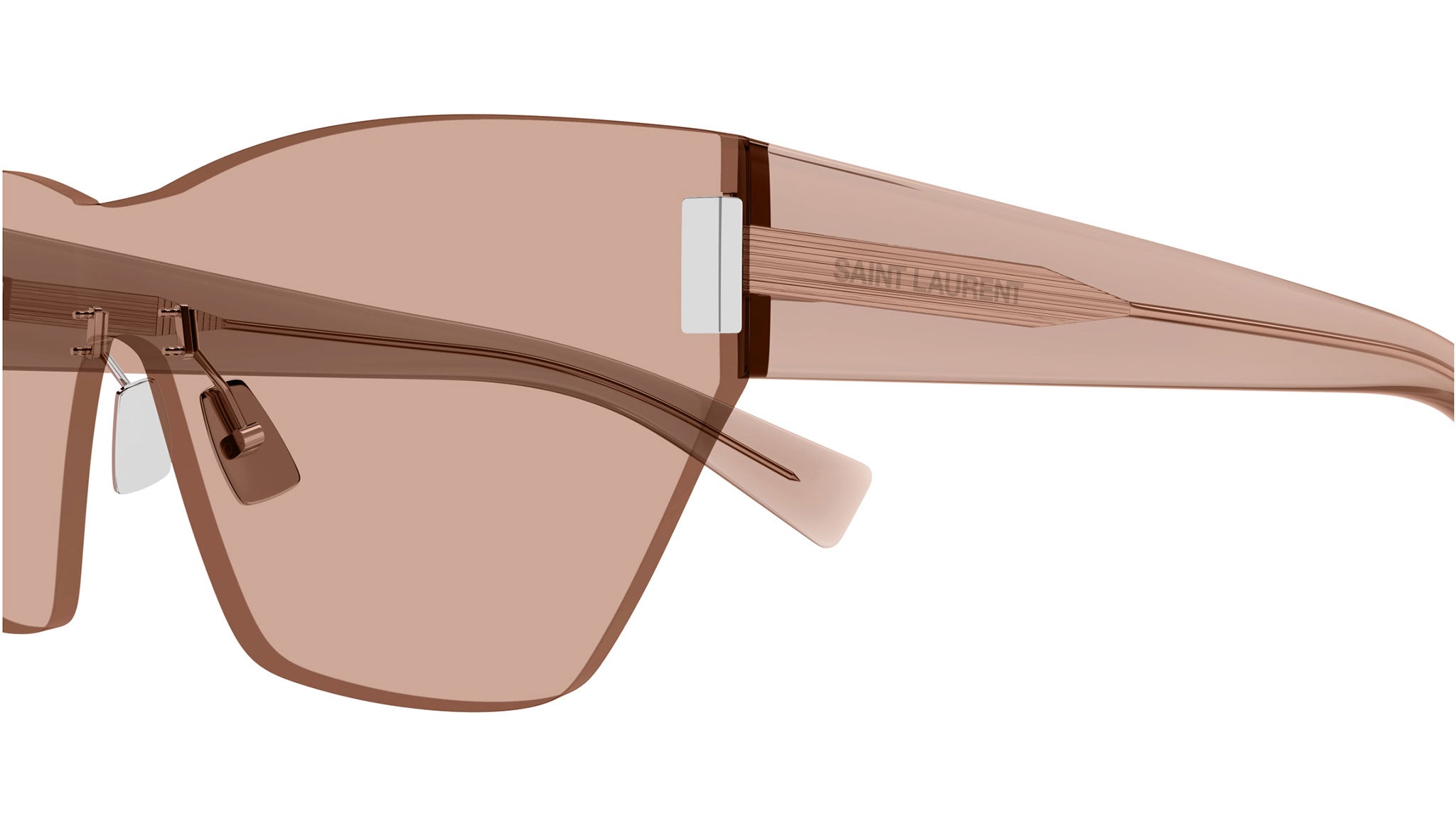 Occhiali da sole SAINT LAURENT SL755 Solid nude + ar