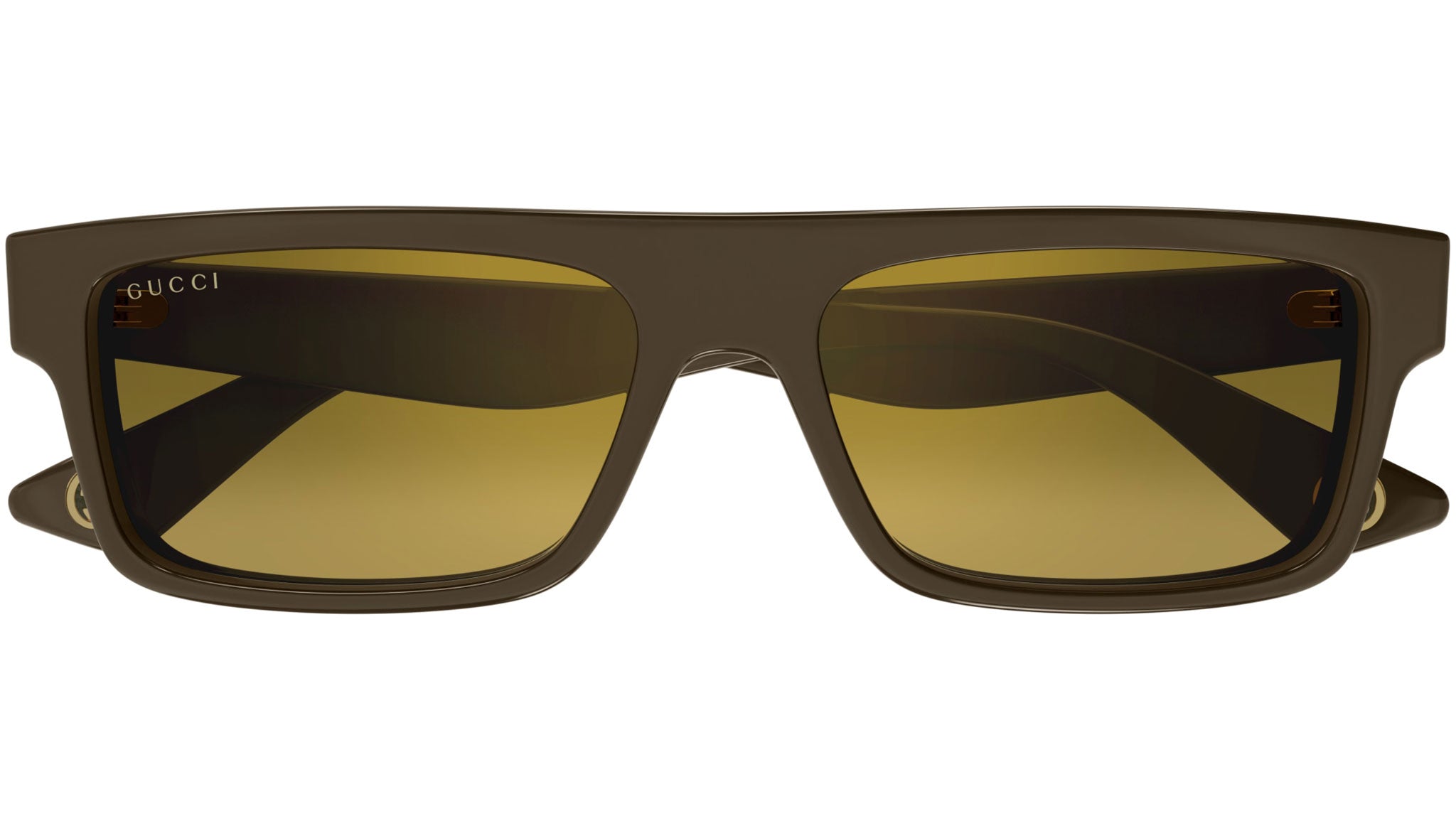 Occhiali da sole GUCCI GG1616S Shiny solid bilayer brown beige