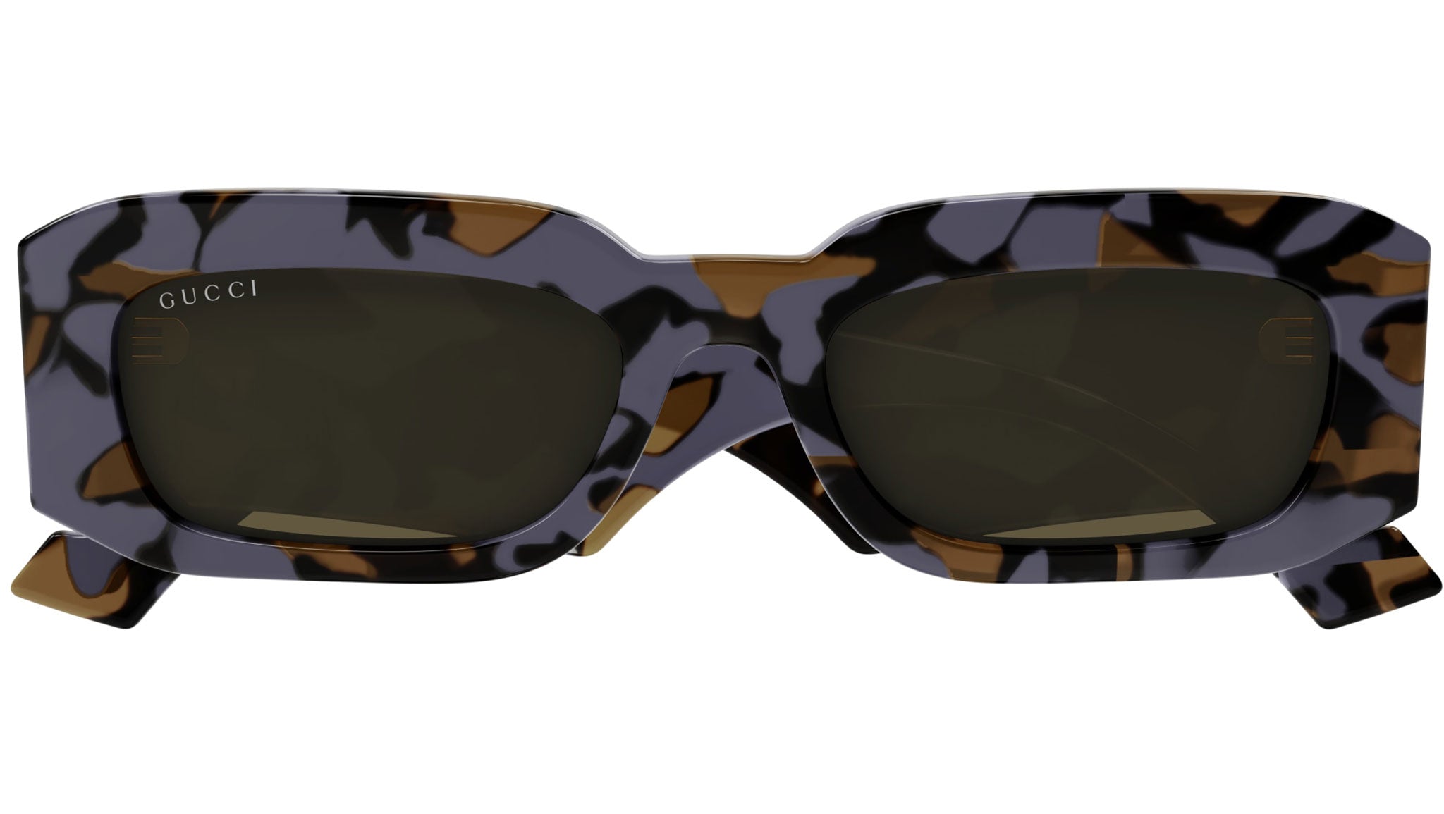 Occhiali da sole GUCCI GG1426S Shiny big spotted lilac and brown havana