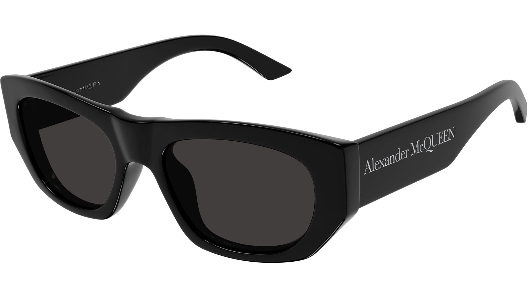 Occhiali da sole ALEXANDER MCQUEEN AM0450S Shiny solid black