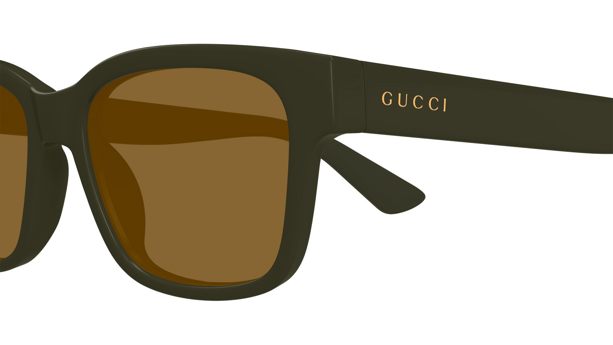 Occhiali da sole GUCCI GG1716S Shiny solid dark green