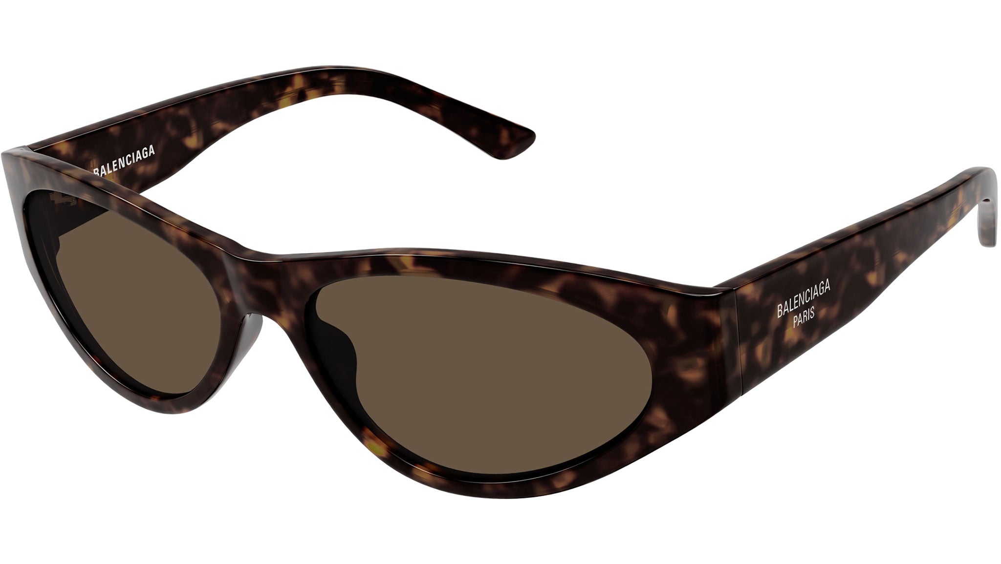 Occhiali da sole BALENCIAGA BB0367S Shiny dark havana