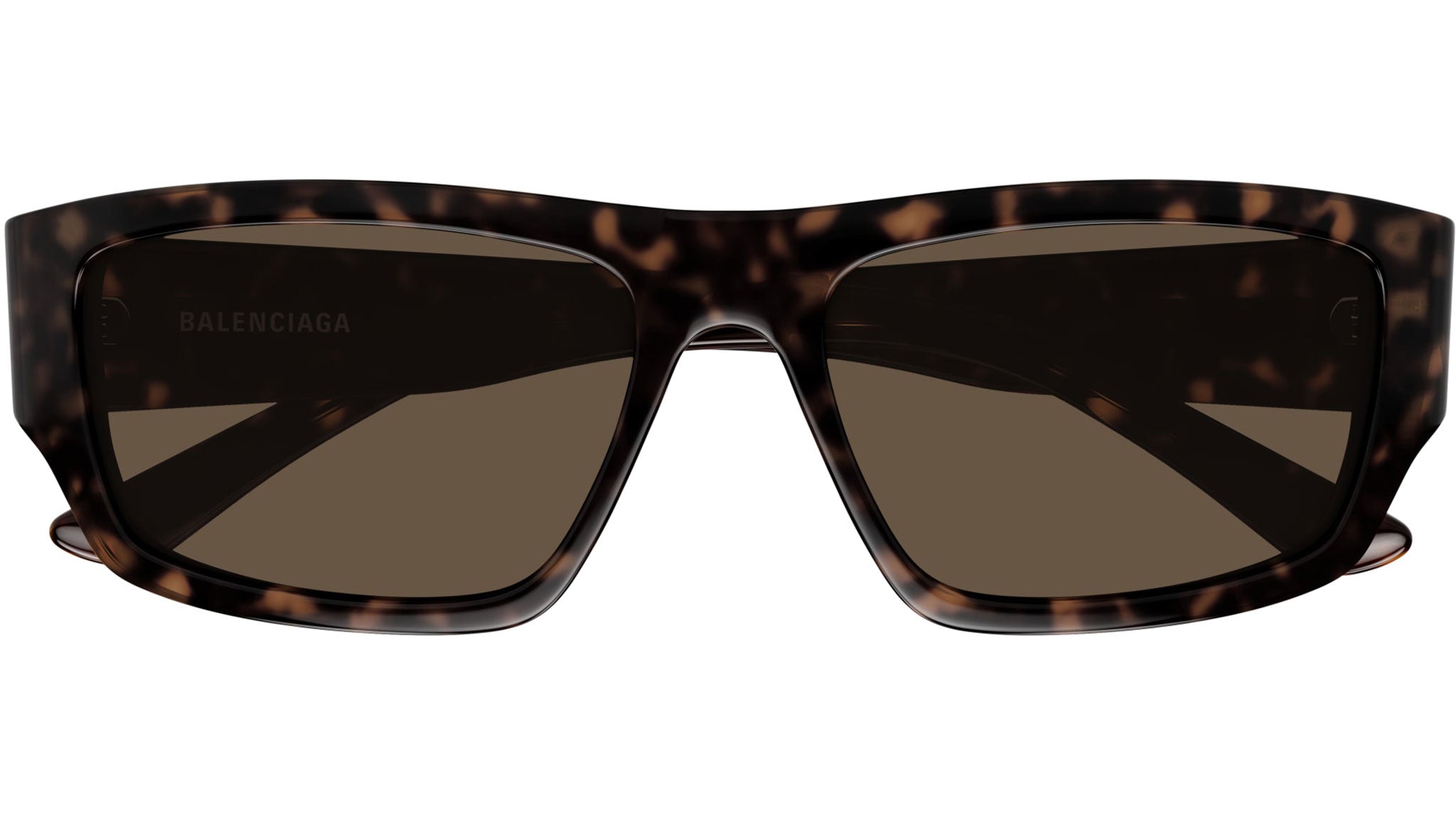 Occhiali da sole BALENCIAGA BB0366S Shiny dark havana