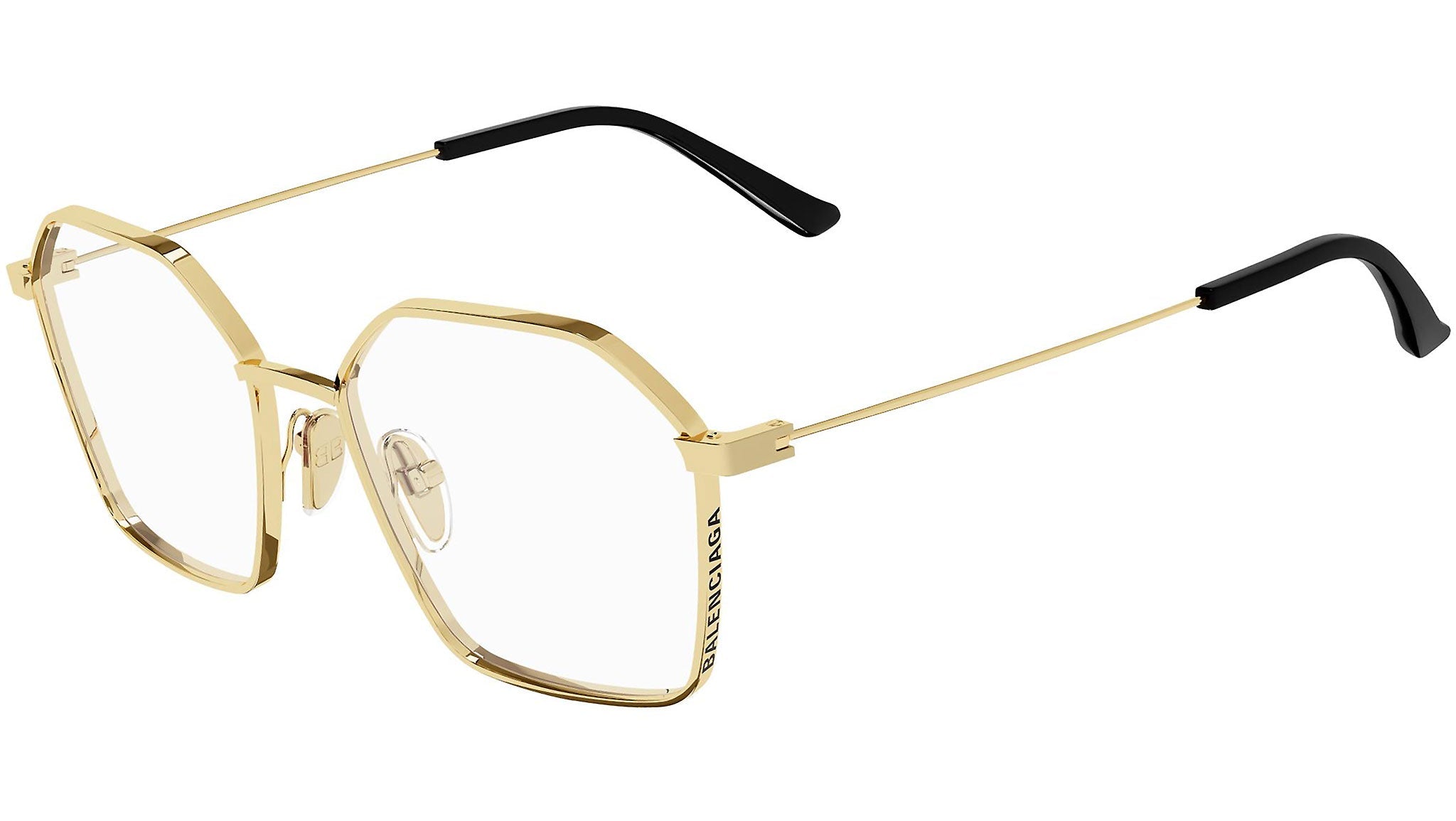 Occhiali da vista BALENCIAGA BB0198O Shiny light gold