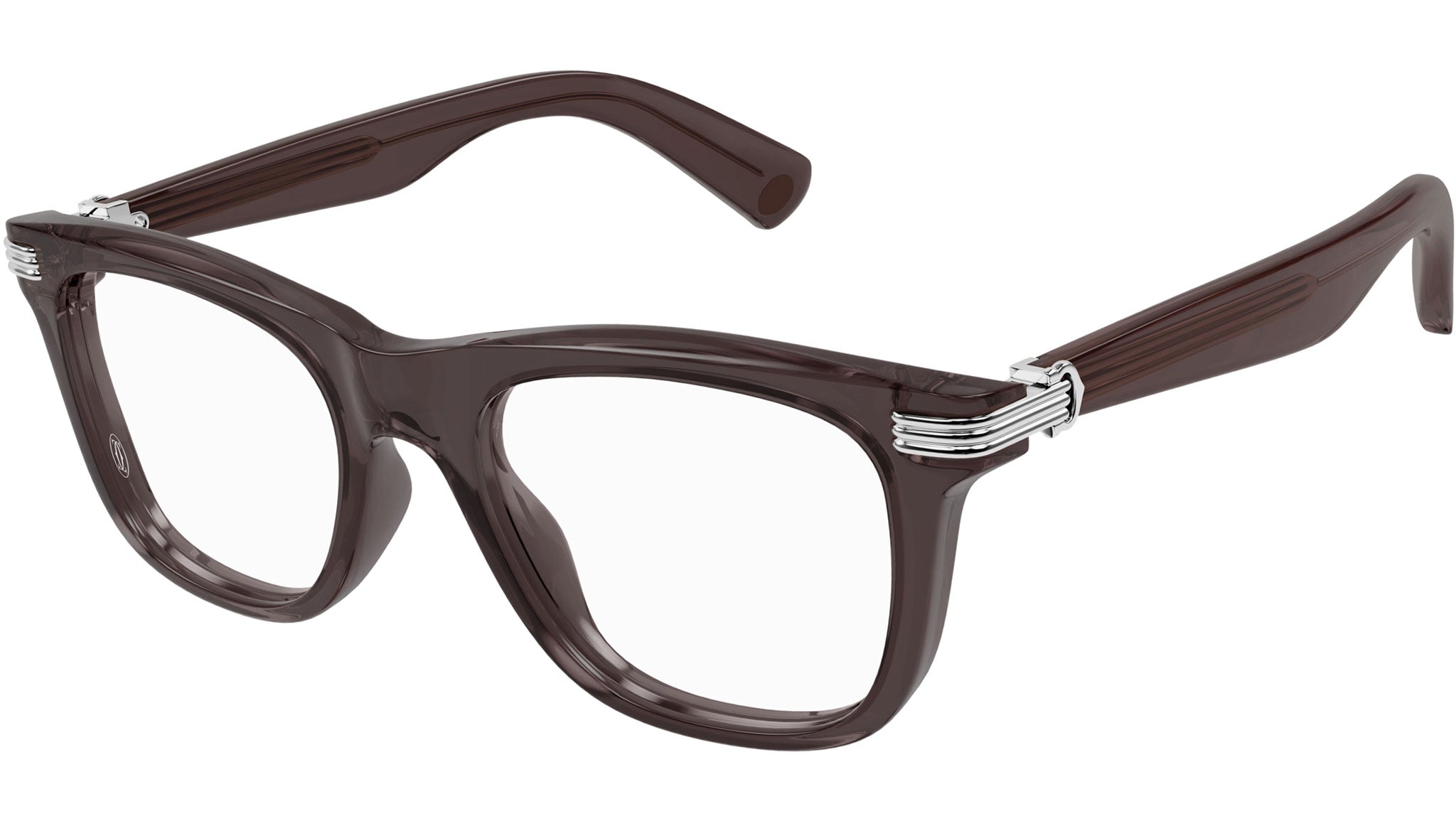 Occhiali da vista CARTIER Transparent dark wine