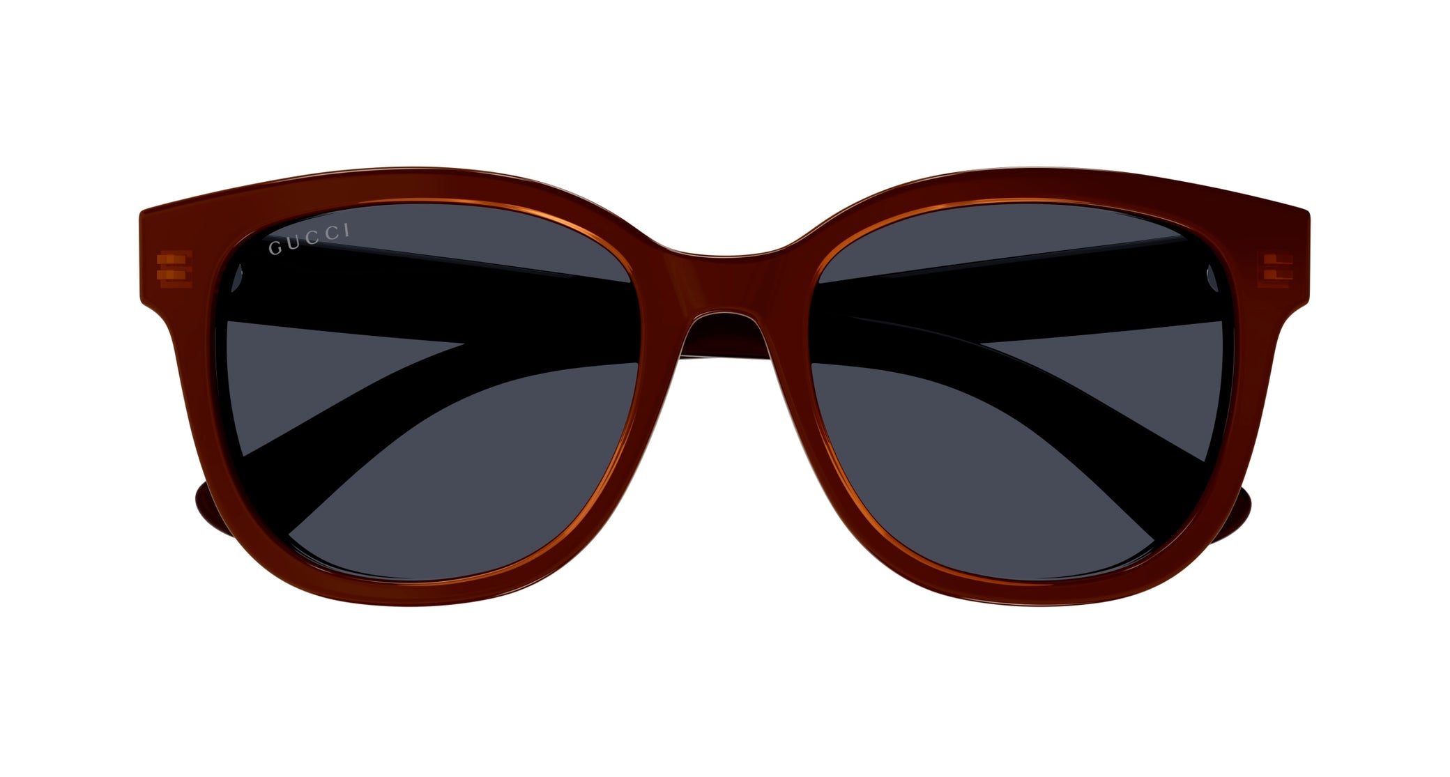 Occhiali da sole GUCCI GG1797SK Shiny bilayer transparent orange + solid black