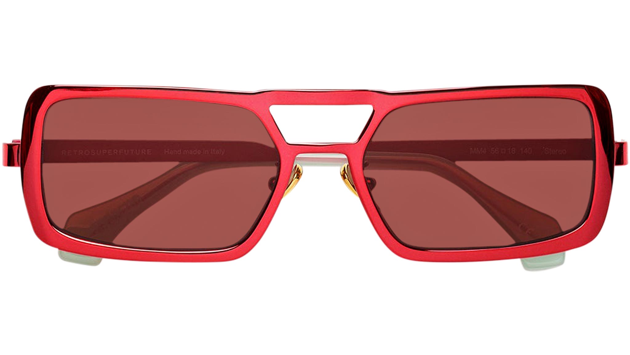 Occhiali RETROSUPERFUTURE Stereo Bright red