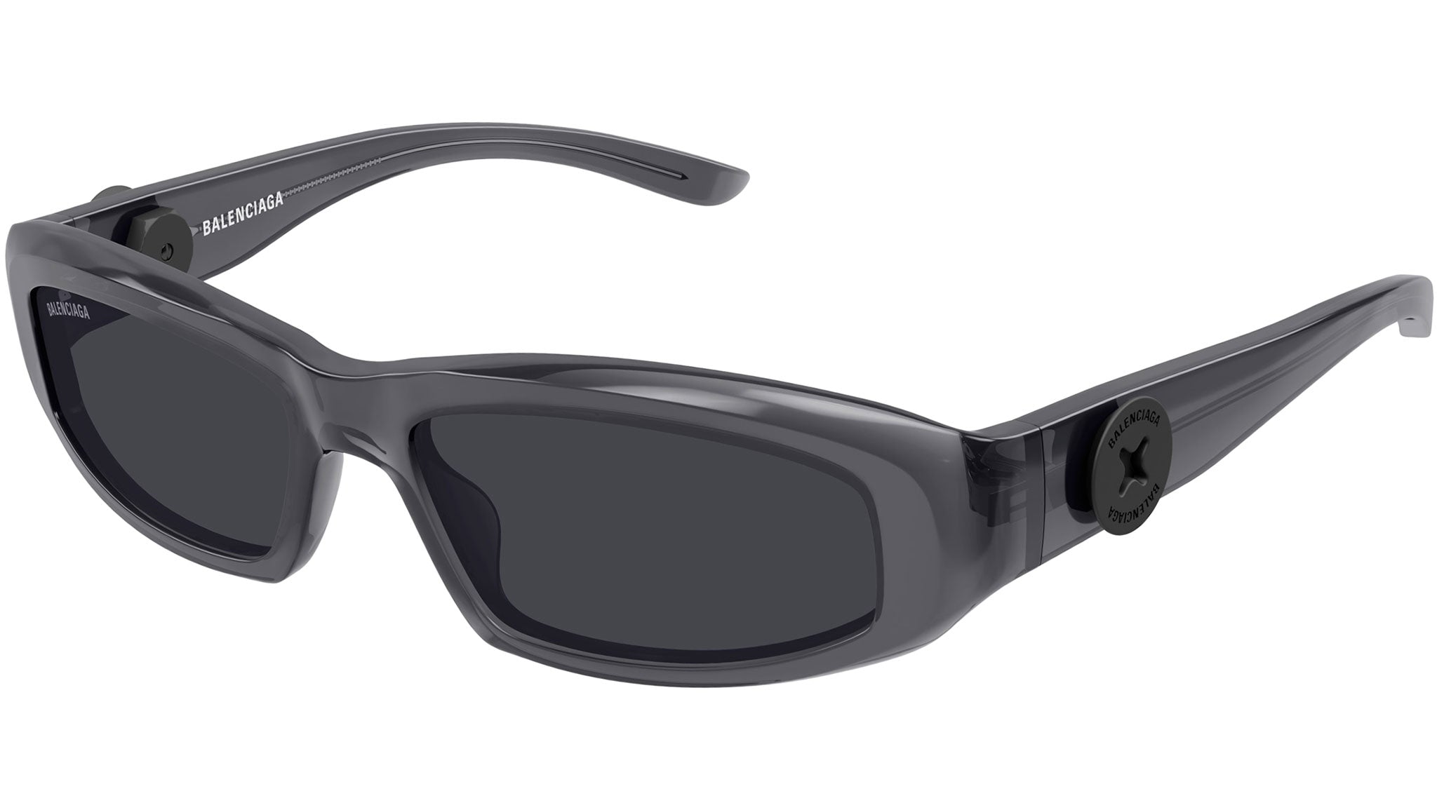 Occhiali da sole BALENCIAGA BB0408S Shiny transparent balenciaga grey