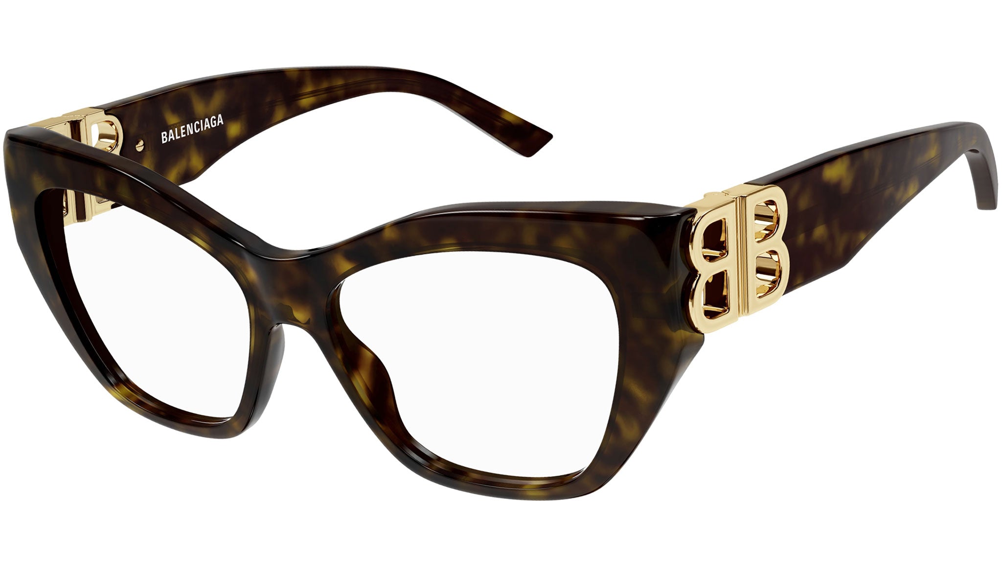 Occhiali da vista BALENCIAGA BB0312O Shiny dark havana