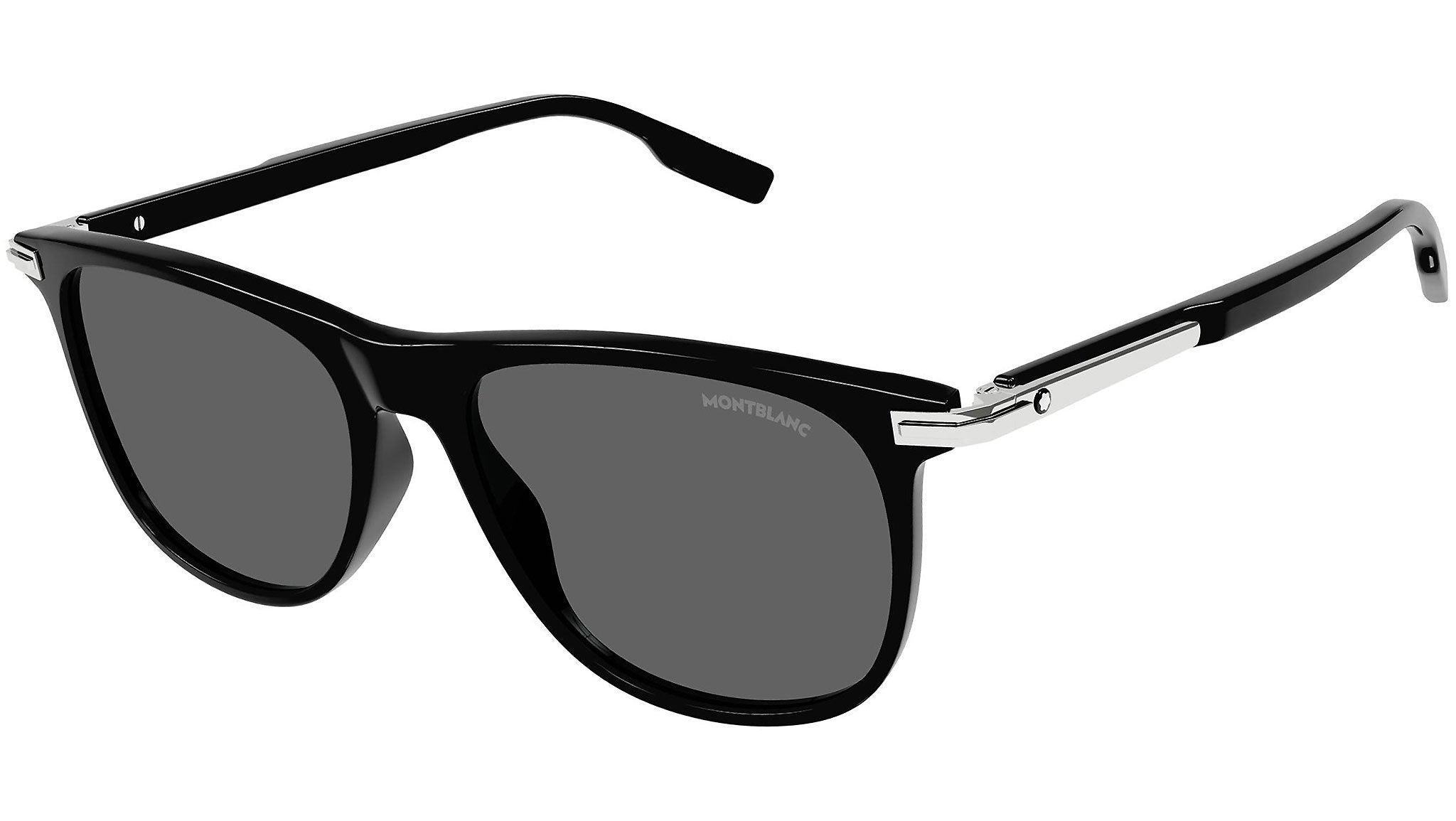 Occhiali da sole MONTBLANC MB0216S Shiny black