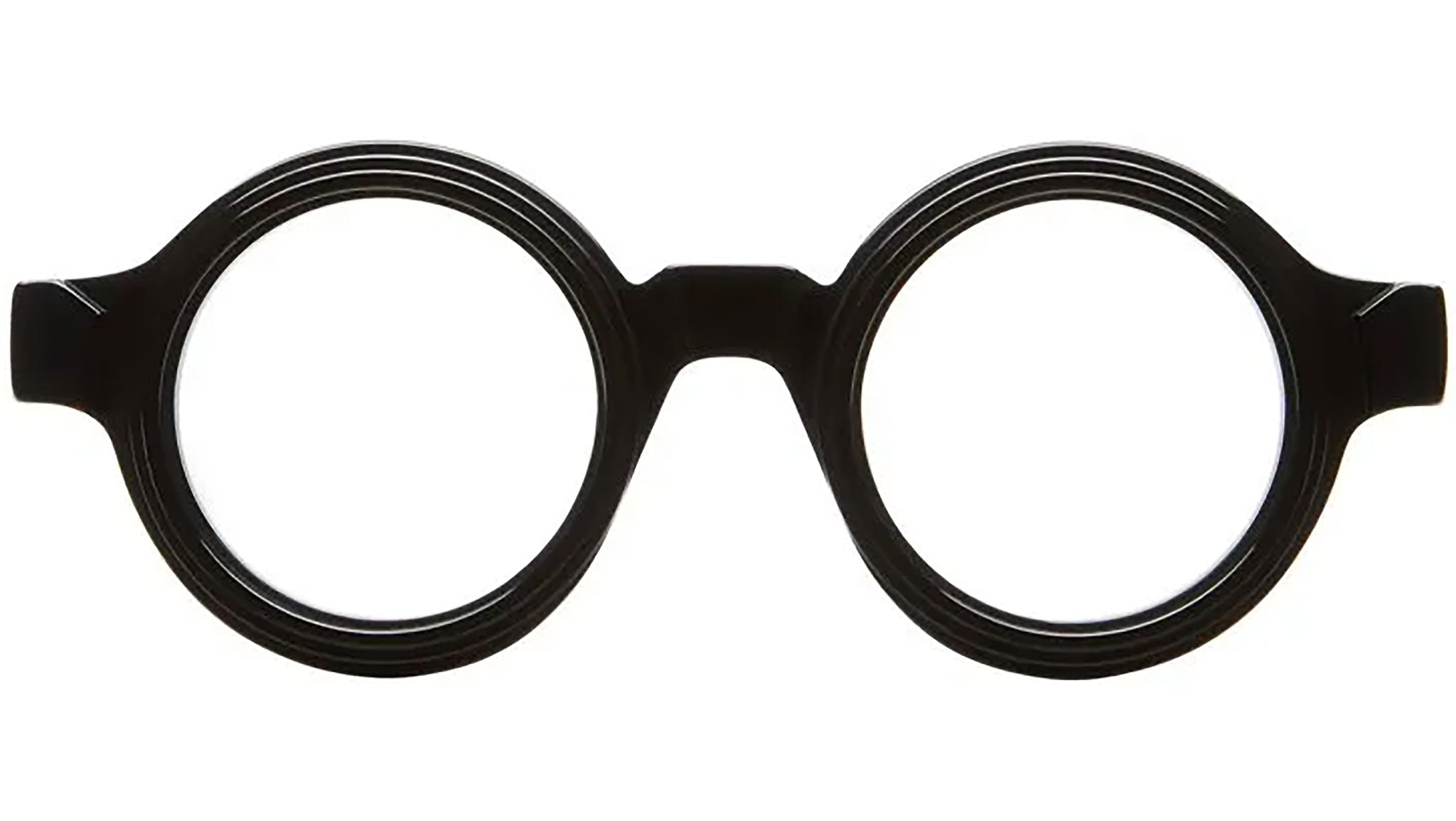 Occhiali da vista KUBORAUM S2 Black shine and transparent grey