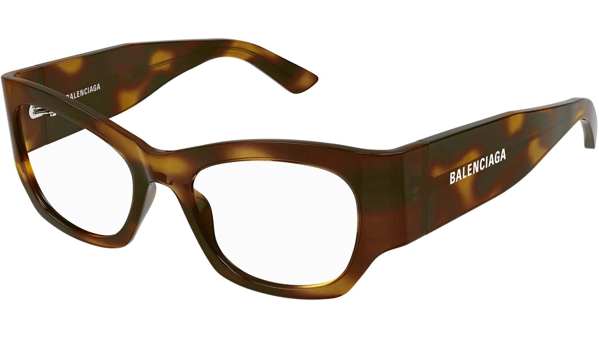 Occhiali da vista BALENCIAGA BB0333O Shiny medium havana