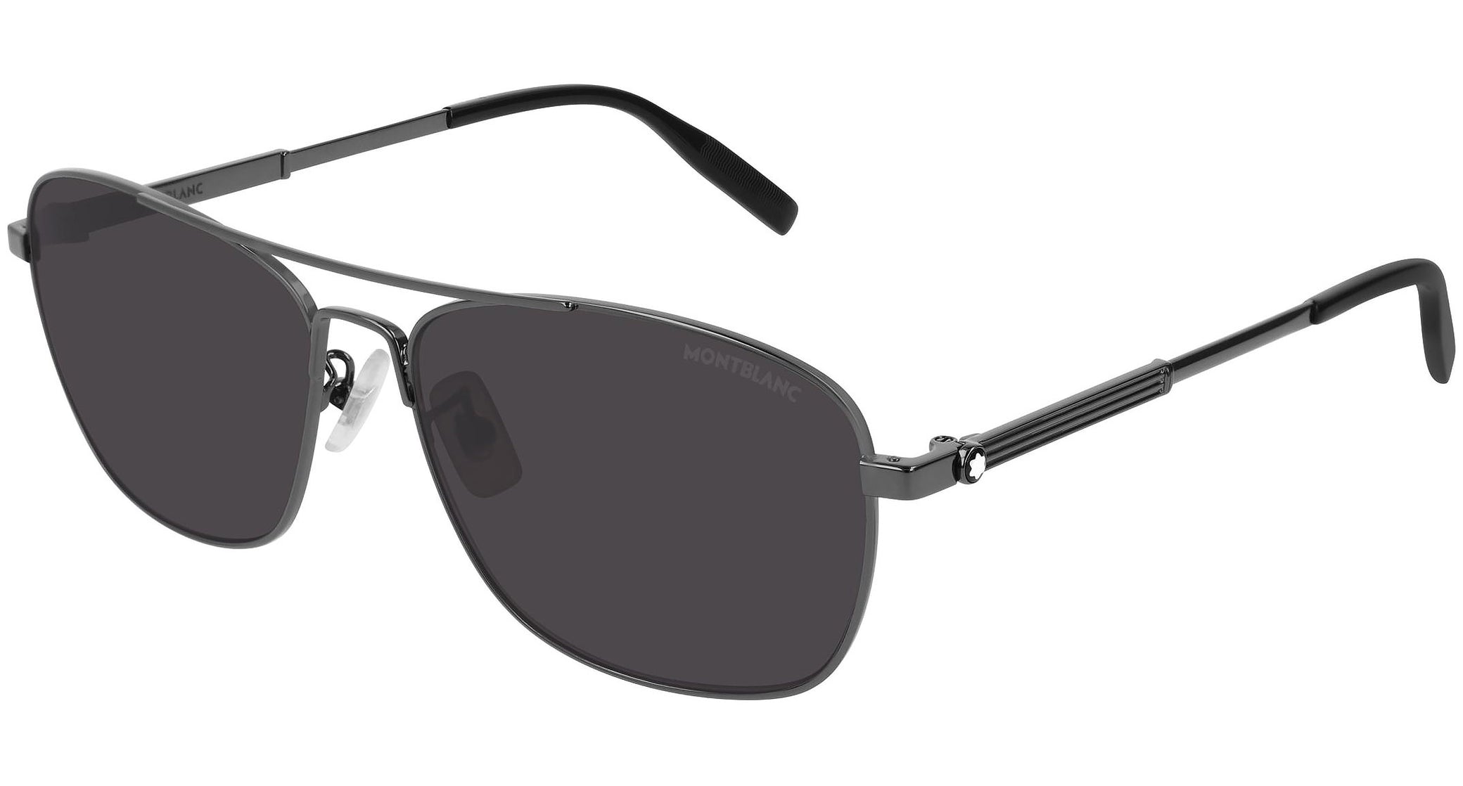 Occhiali MONTBLANC MB0026S Shiny dark ruthenium