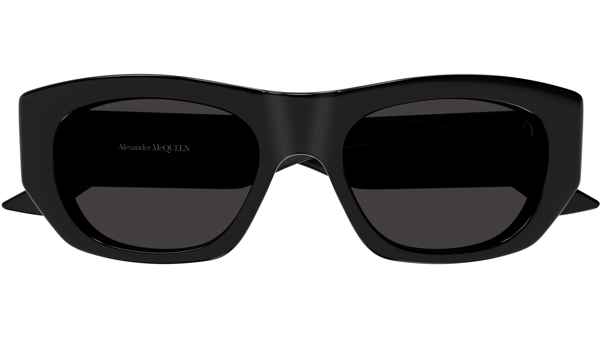 Occhiali da sole ALEXANDER MCQUEEN AM0450S Shiny solid black
