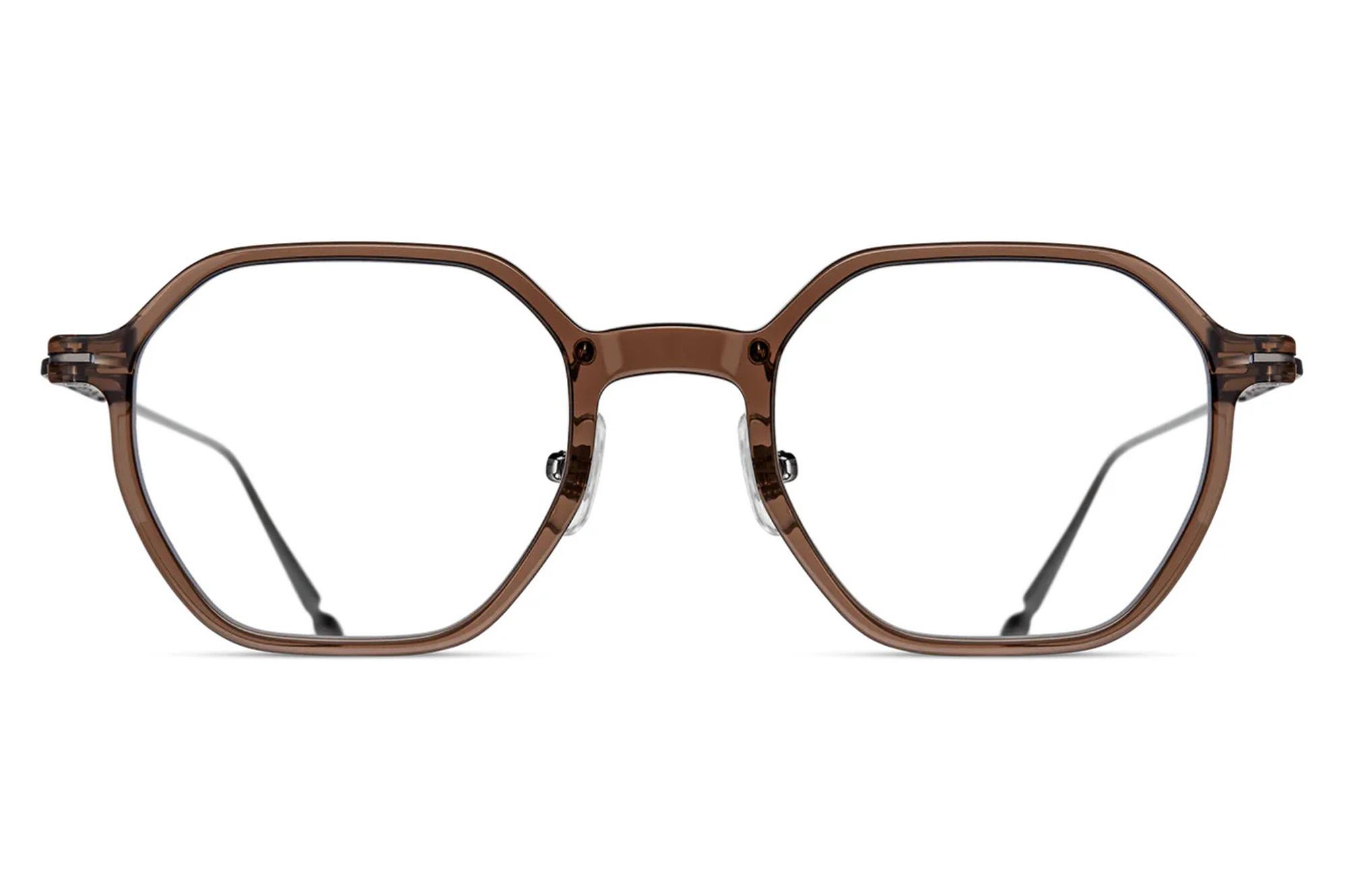 Occhiali da vista MATSUDA M2053 Taupe - Antique Silver