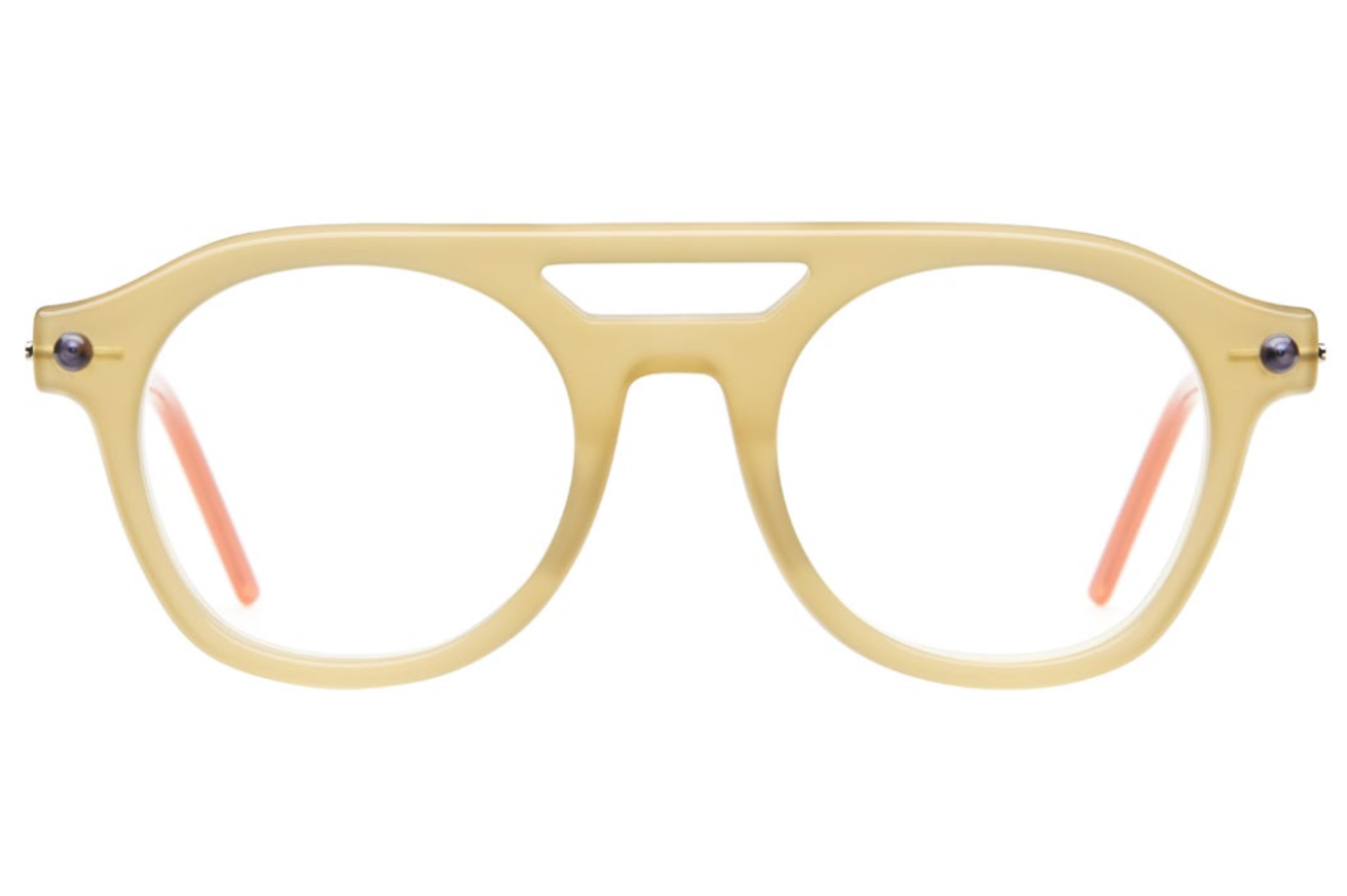 Occhiali da vista KUBORAUM P11 Milky honey
