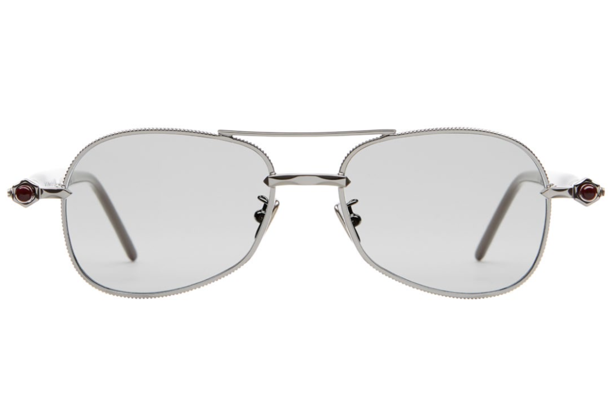 Occhiali da sole KUBORAUM P75 Gunmental Black Shine