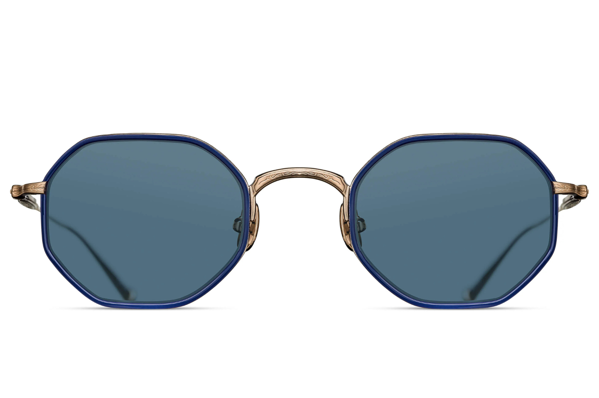 Occhiali da sole MATSUDA M3086-I Brushed Gold - Navy