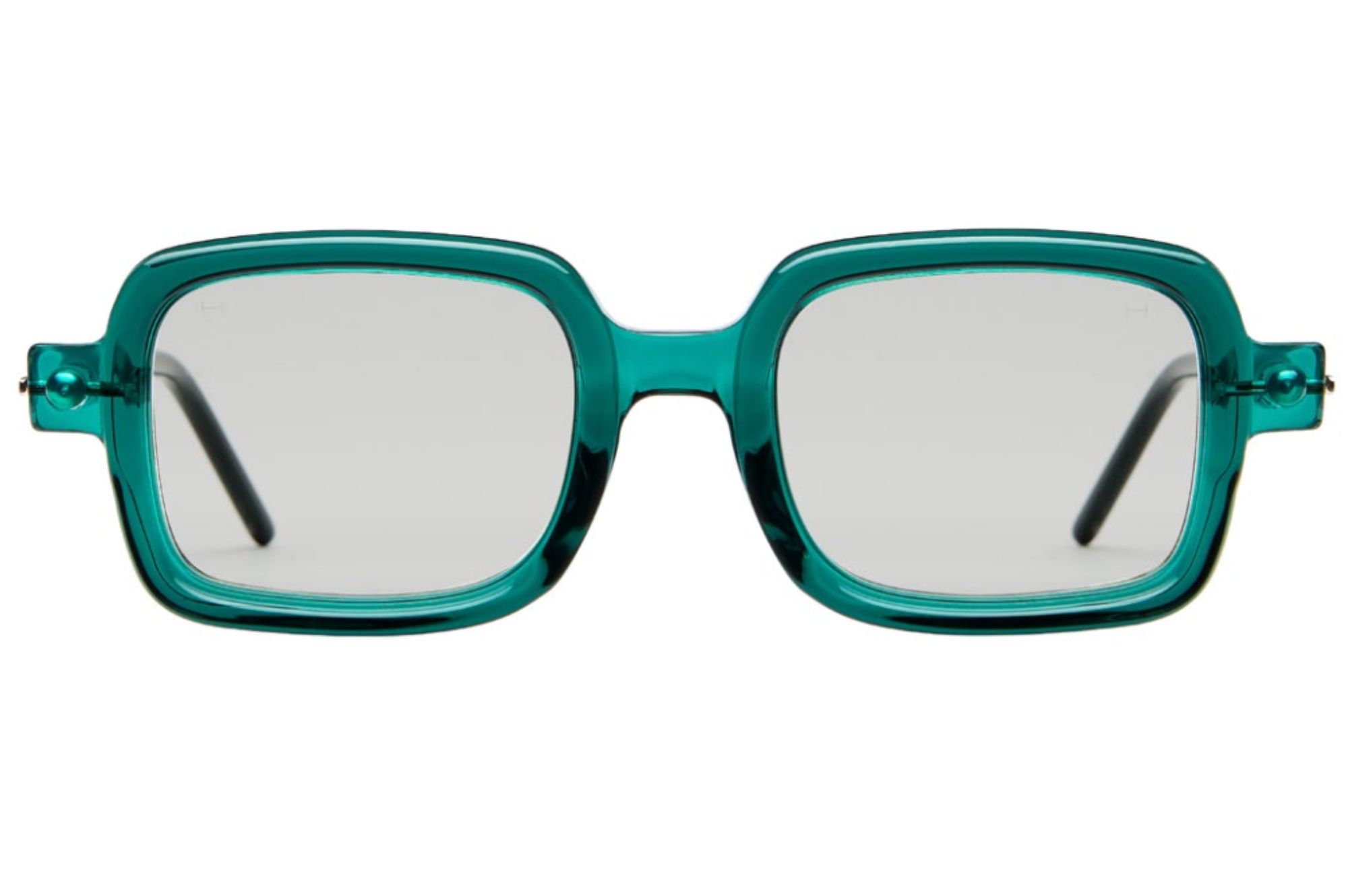 Occhiali da sole KUBORAUM P2 Trasparent dark green