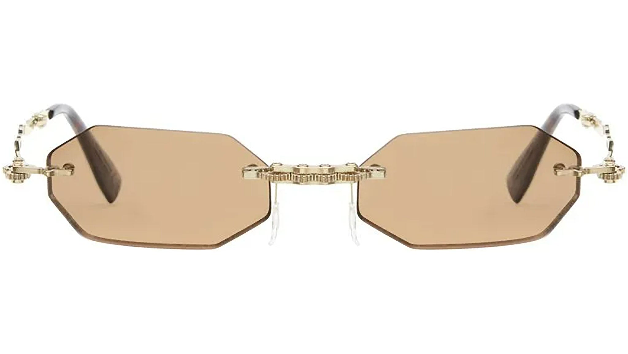 Occhiali da sole KUBORAUM H46 Gold brown