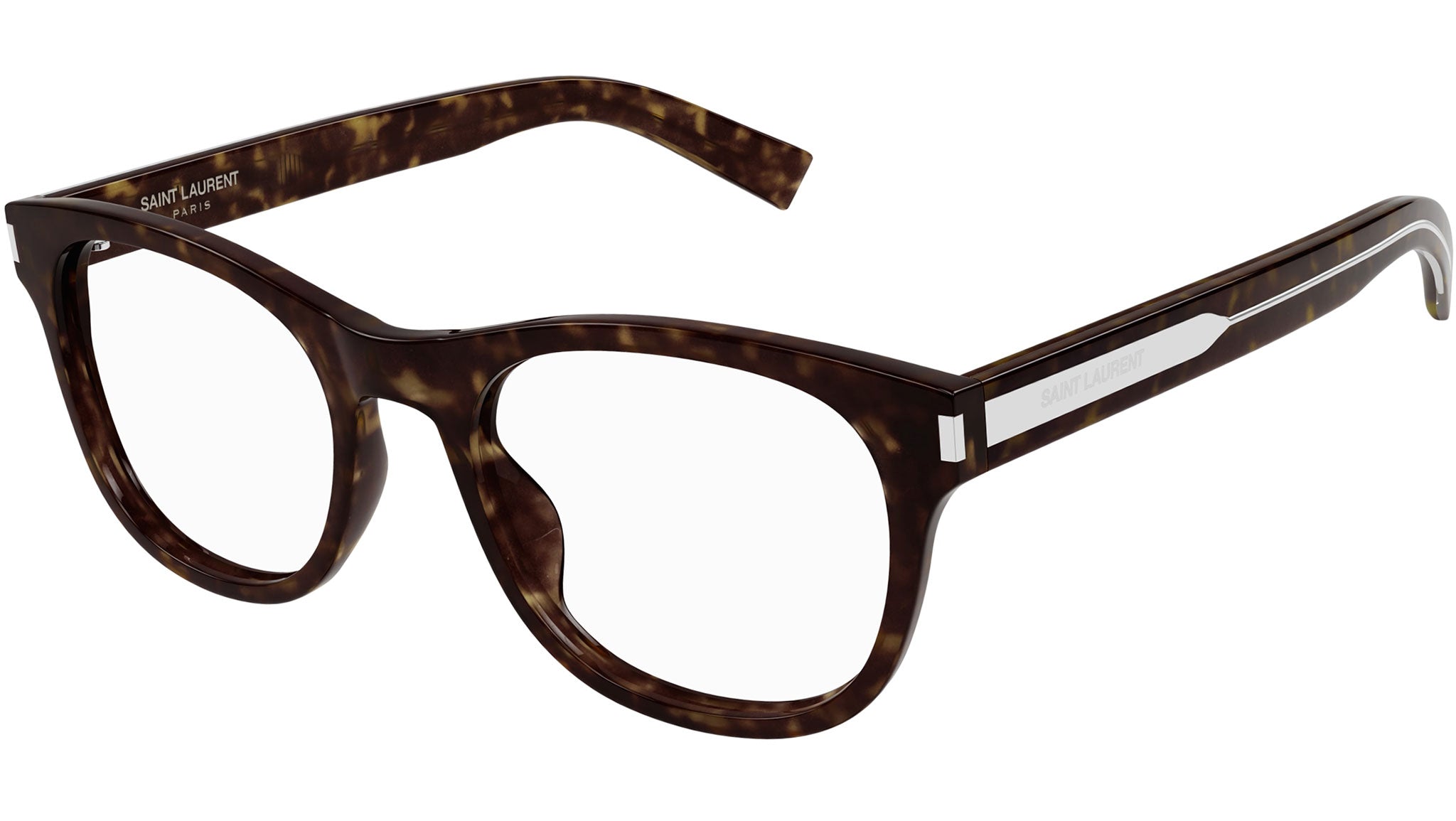 Occhiali da vista SAINT LAURENT SL663 Shiny dark havana